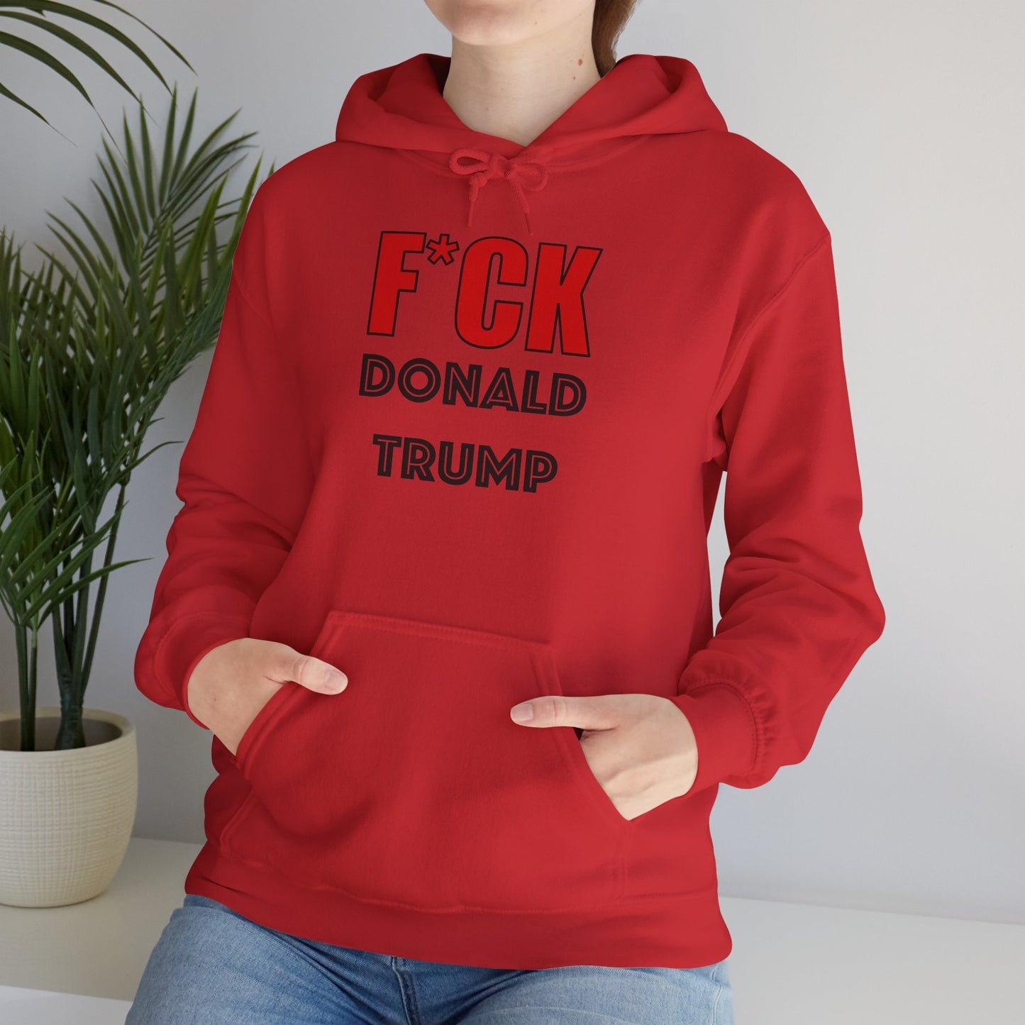 “F*ck Donald Trump” Graphic Pullover