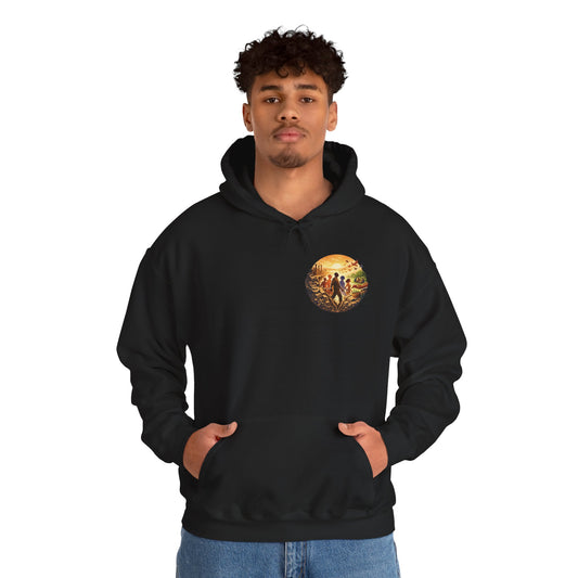 Liberation is Collective Hoodie — "We Move Forward Together" Artwork {Unisex}