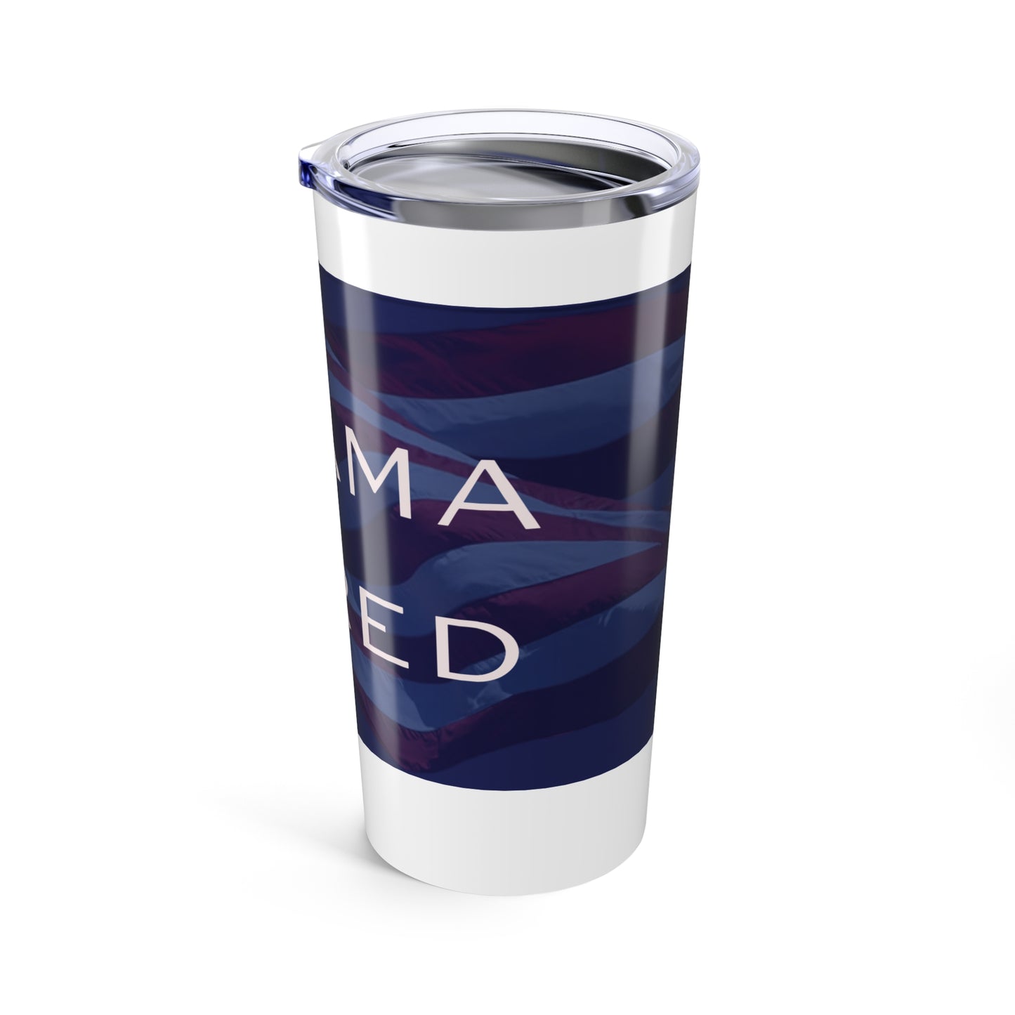 "Obama Cared" 20oz Insulated Tumbler — USA Flag Pride Travel Cup