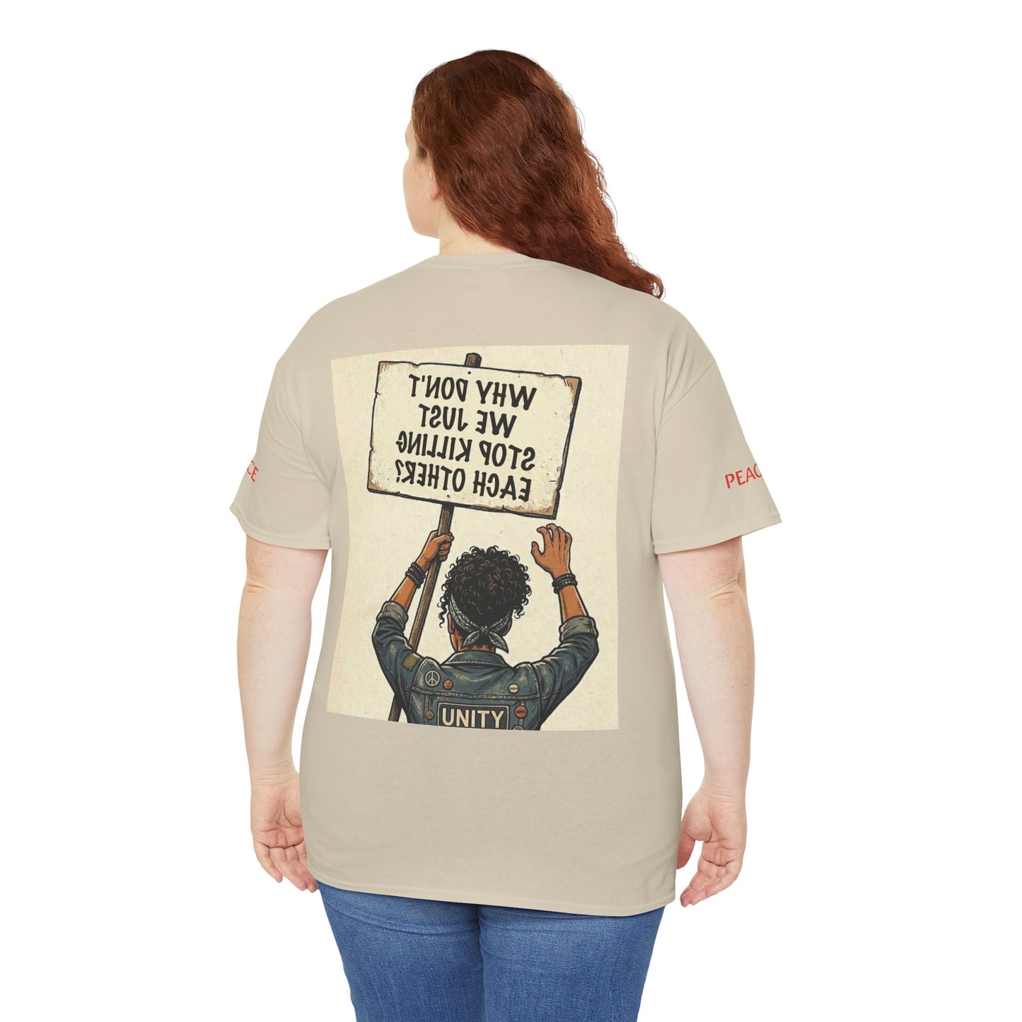 Graphic Tee — "CHOOSE PEACE" Shirt