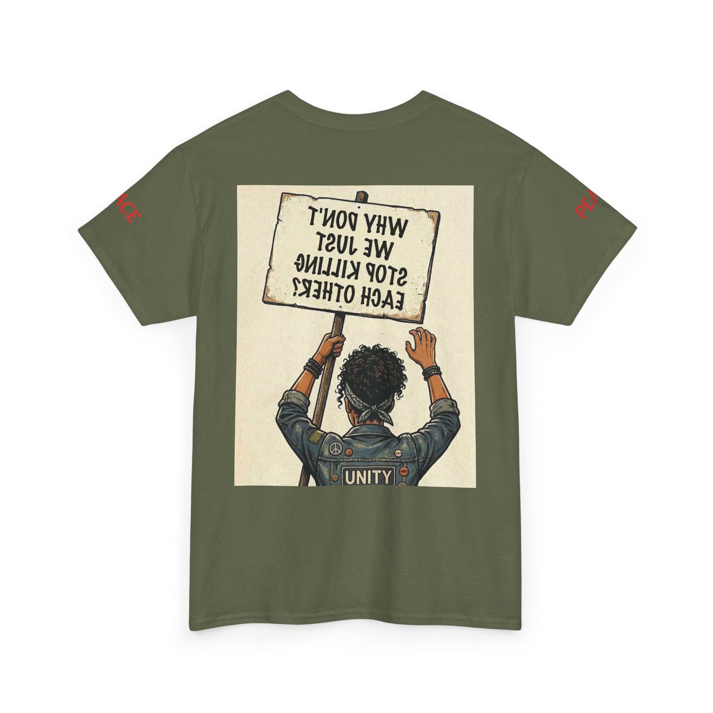 Graphic Tee — "CHOOSE PEACE" Shirt