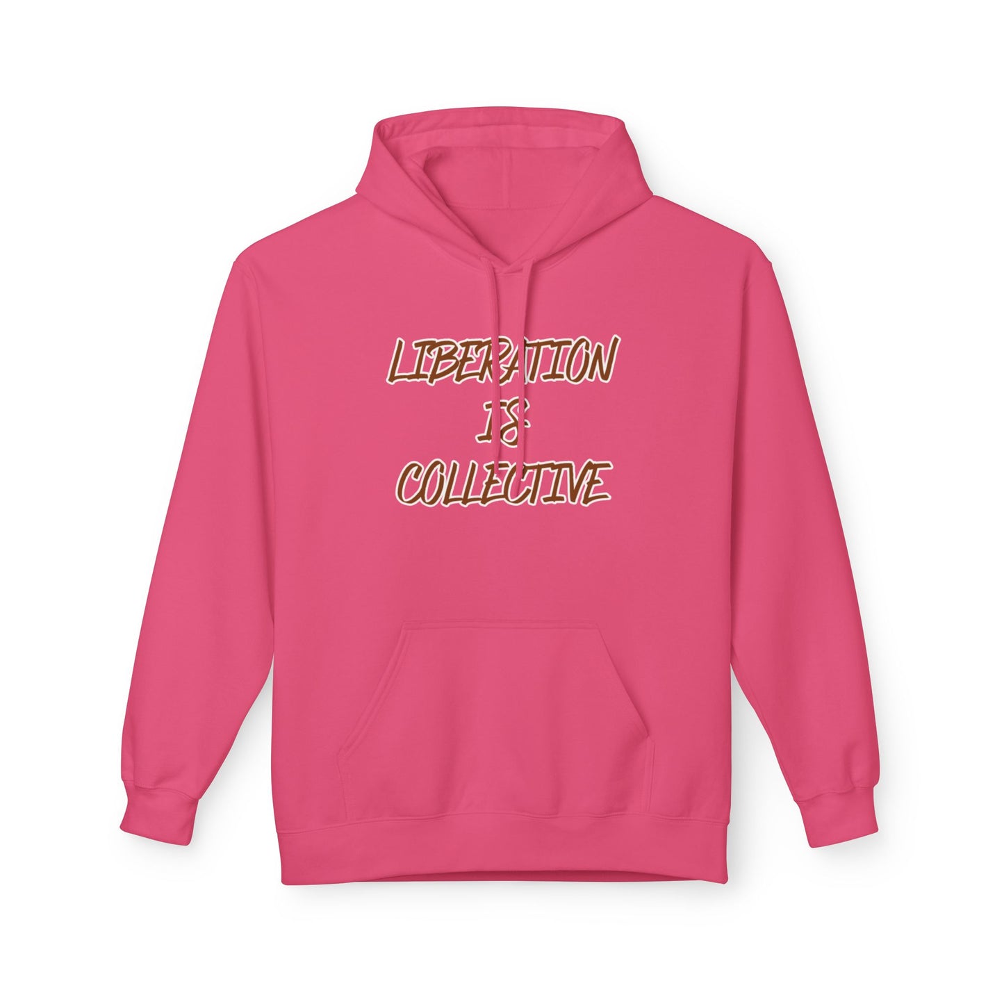 Liberation Is Collective Hoodie — Sunrise Solidarity Graphic Hoodie