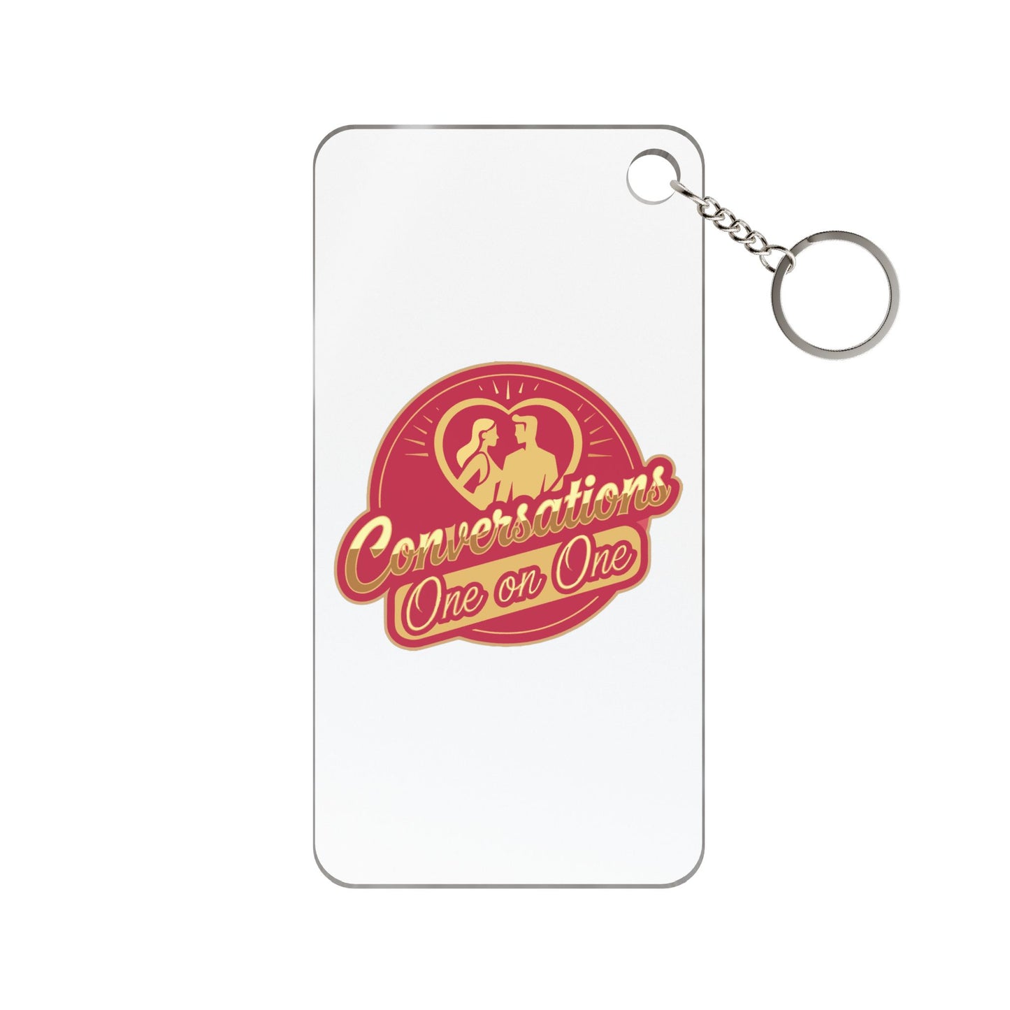 Single-Sided Printed Keychain Charm