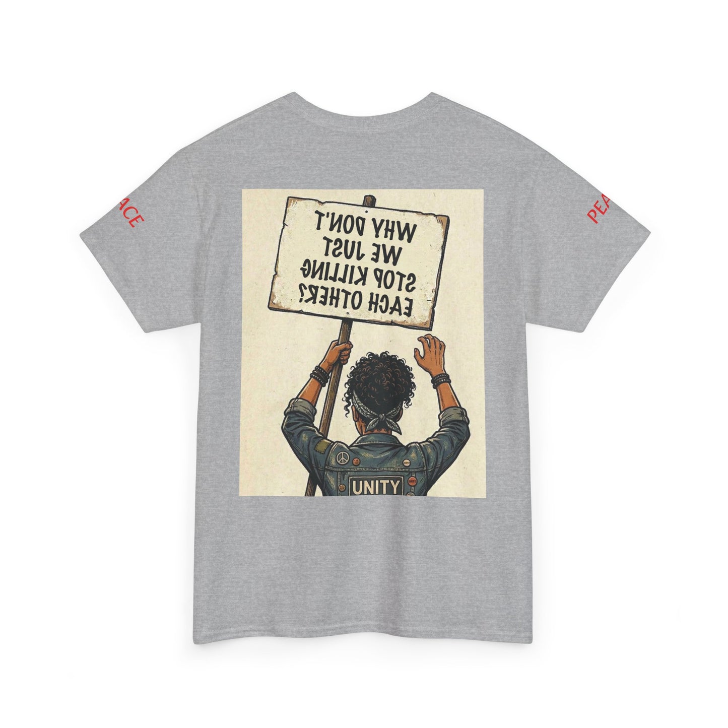 Graphic Tee — "CHOOSE PEACE" Shirt