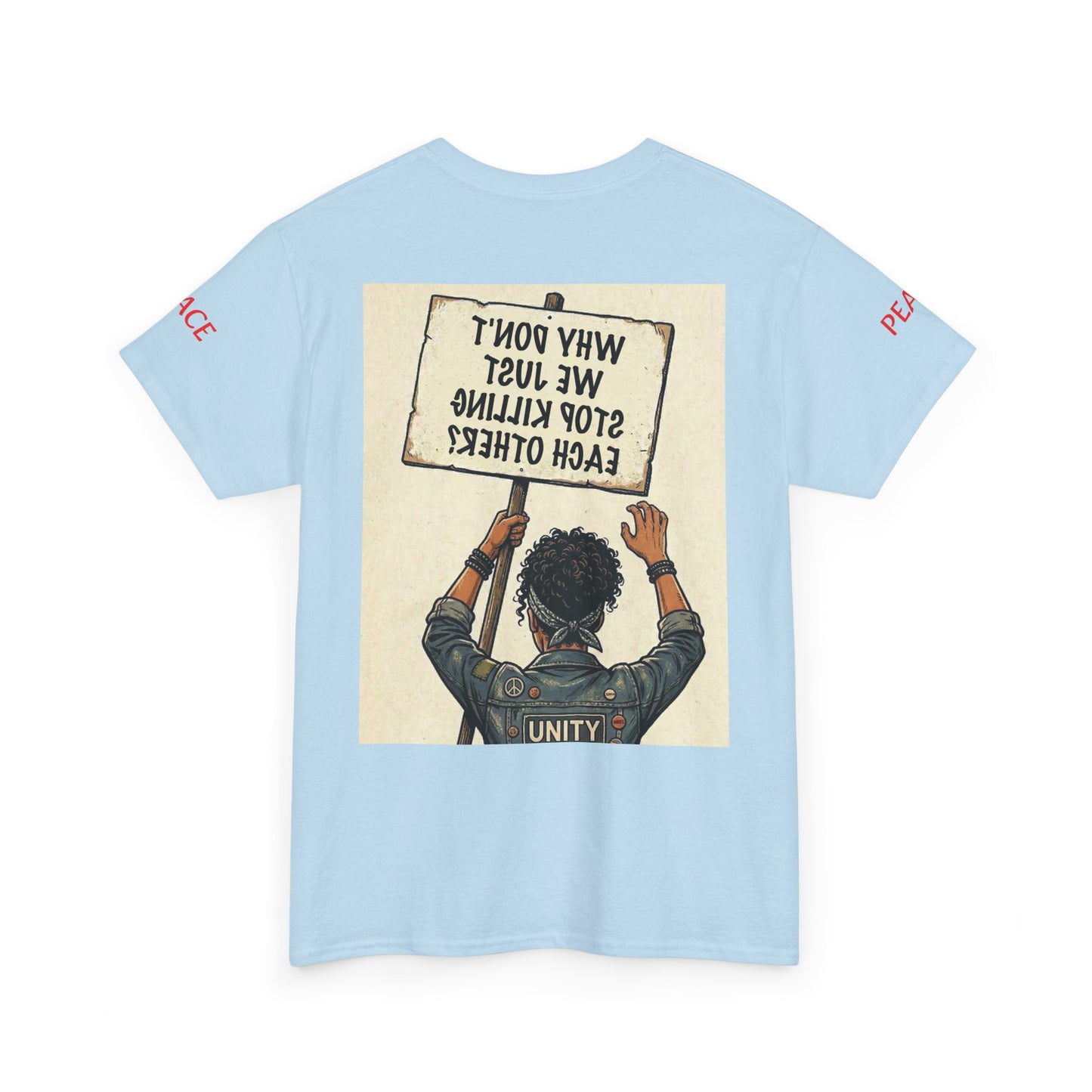 Graphic Tee — "CHOOSE PEACE" Shirt