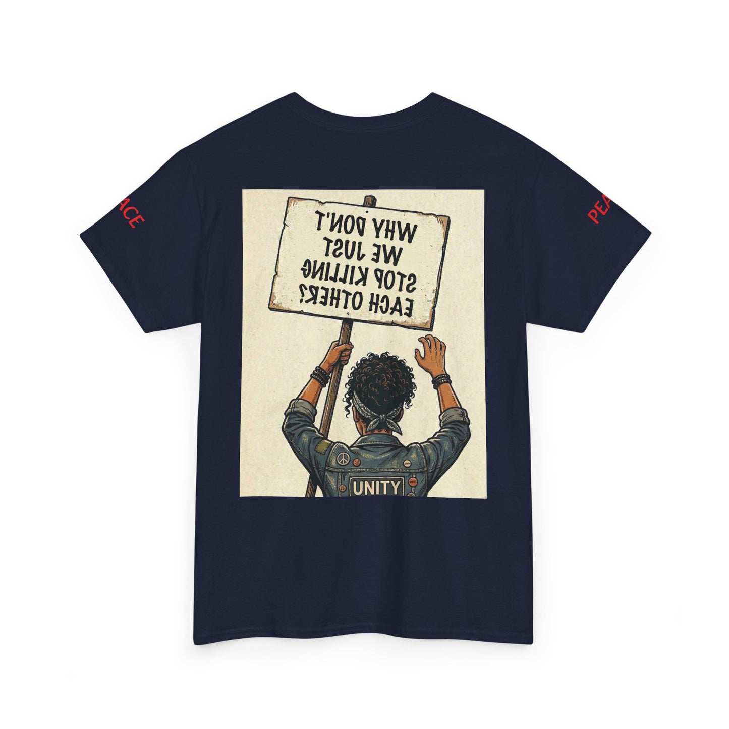Graphic Tee — "CHOOSE PEACE" Shirt