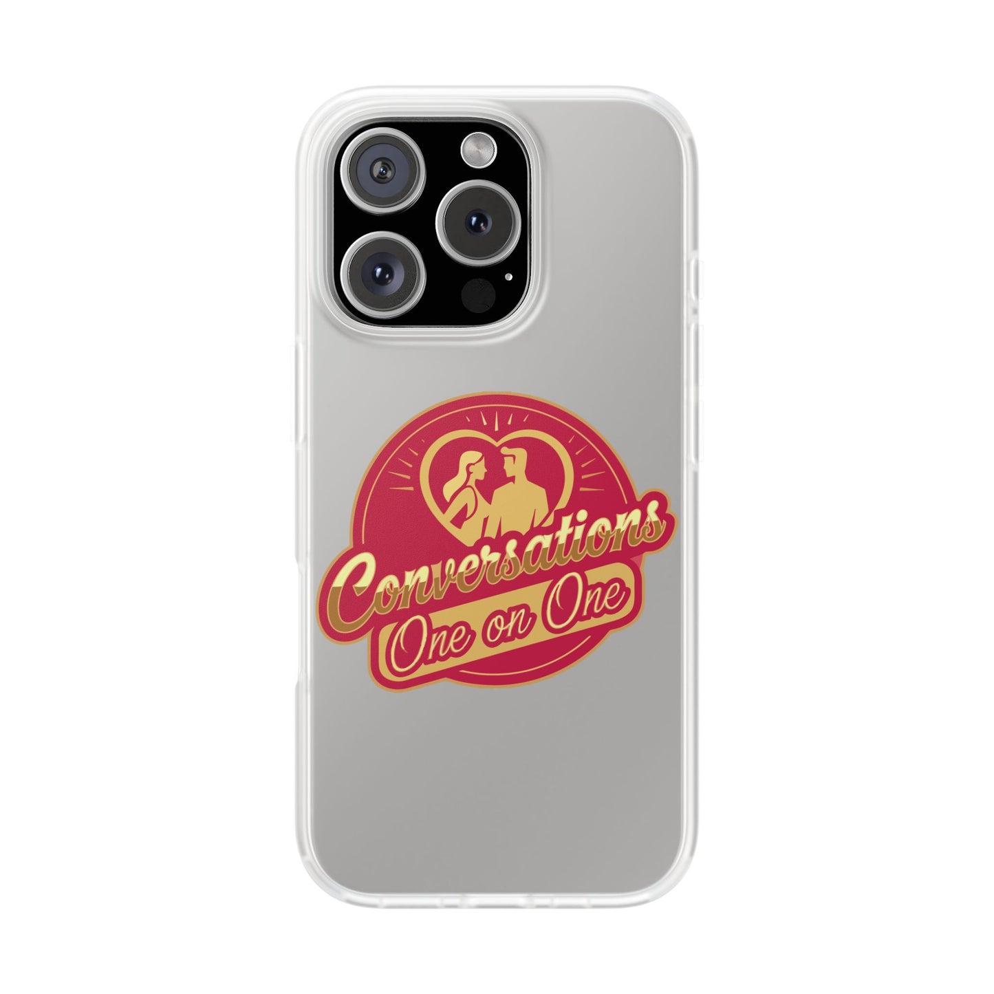 Phone Case — Conversations One on One Retro Phone Case | Slim Matte TPU for iPhone & Samsung