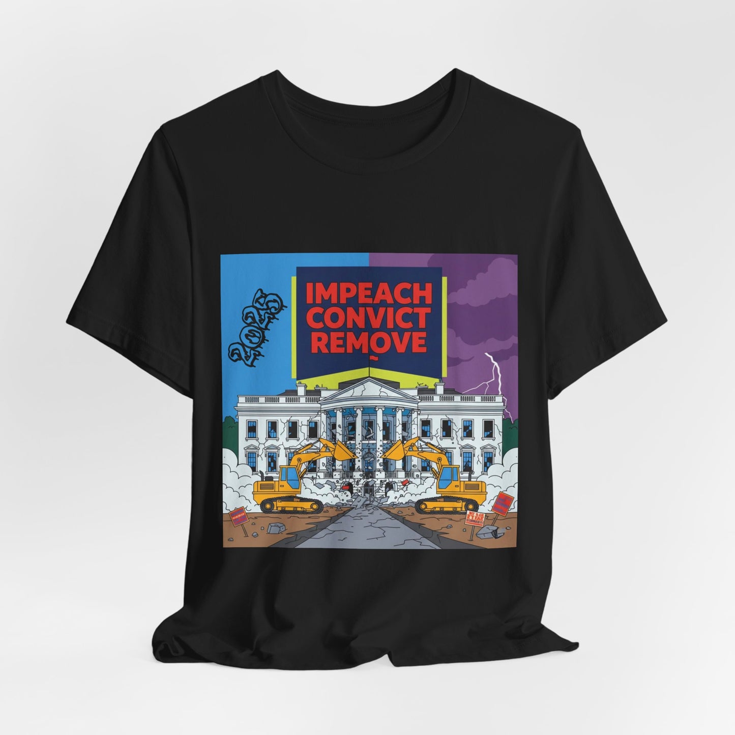 Impeach Convict Remove White House Protest Tee