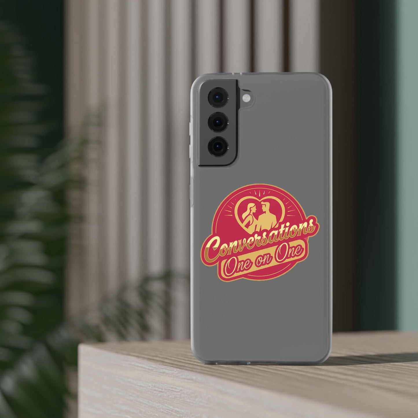 Phone Case — Conversations One on One Retro Phone Case | Slim Matte TPU for iPhone & Samsung