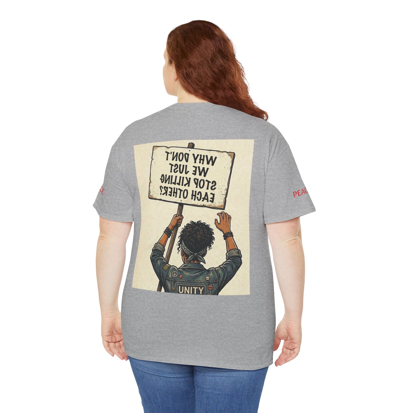 Graphic Tee — "CHOOSE PEACE" Shirt