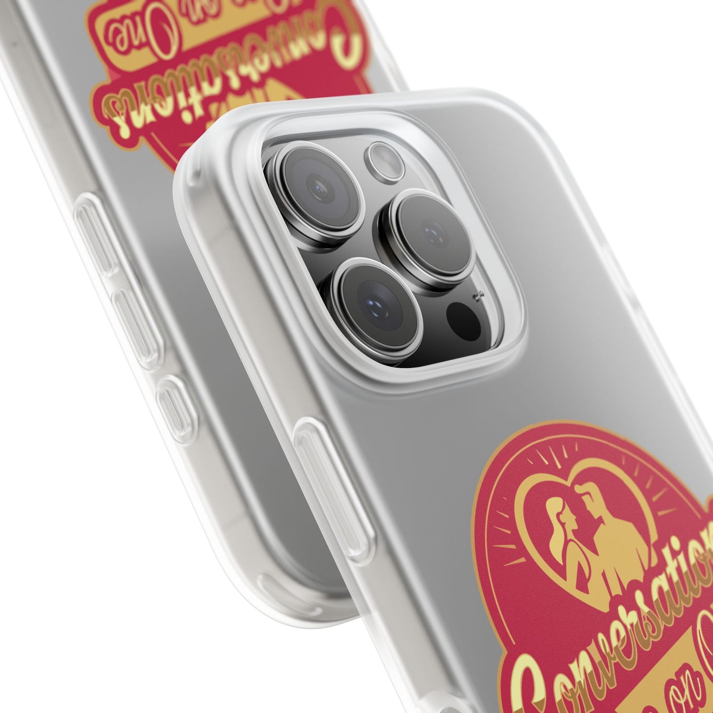 Phone Case — Conversations One on One Retro Phone Case | Slim Matte TPU for iPhone & Samsung