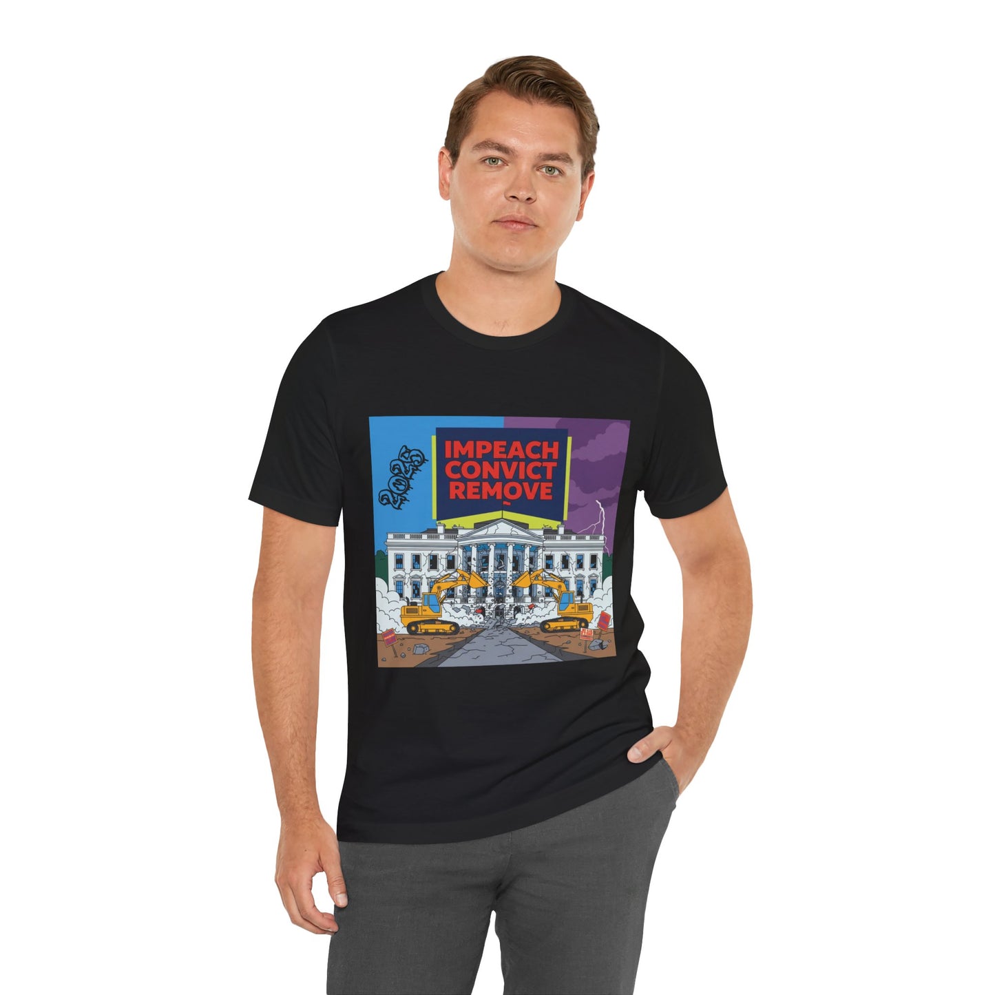 Impeach Convict Remove White House Protest Tee