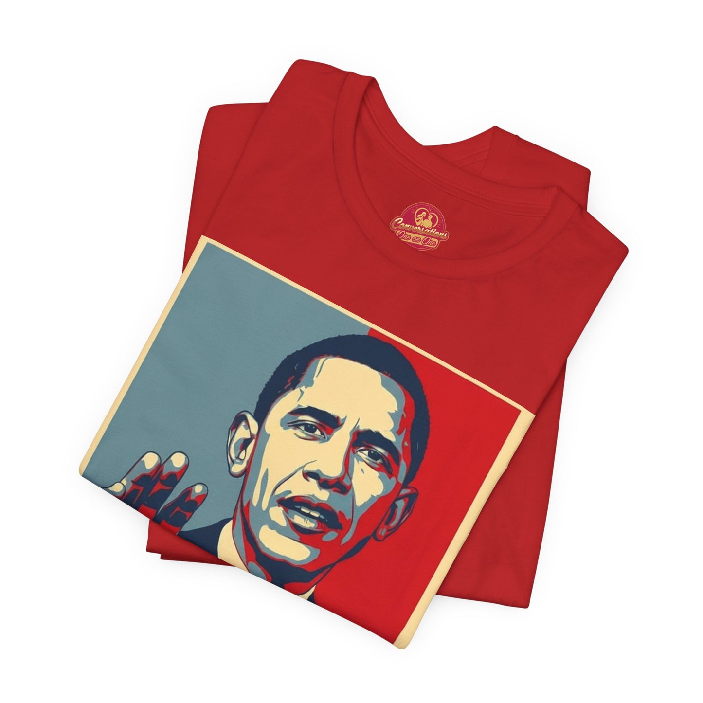 'Obama Cared' Vintage Style T-Shirt