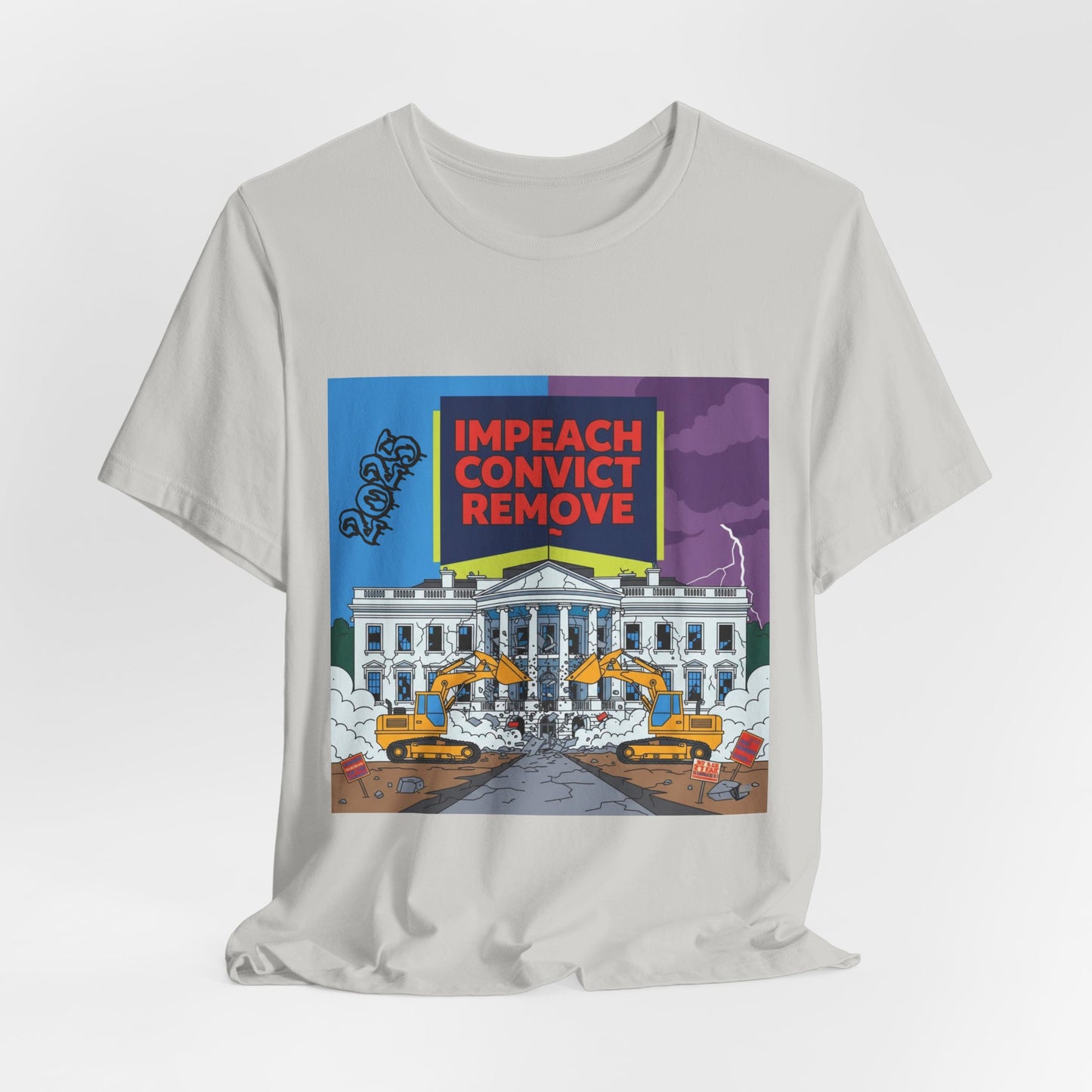 Impeach Convict Remove White House Protest Tee