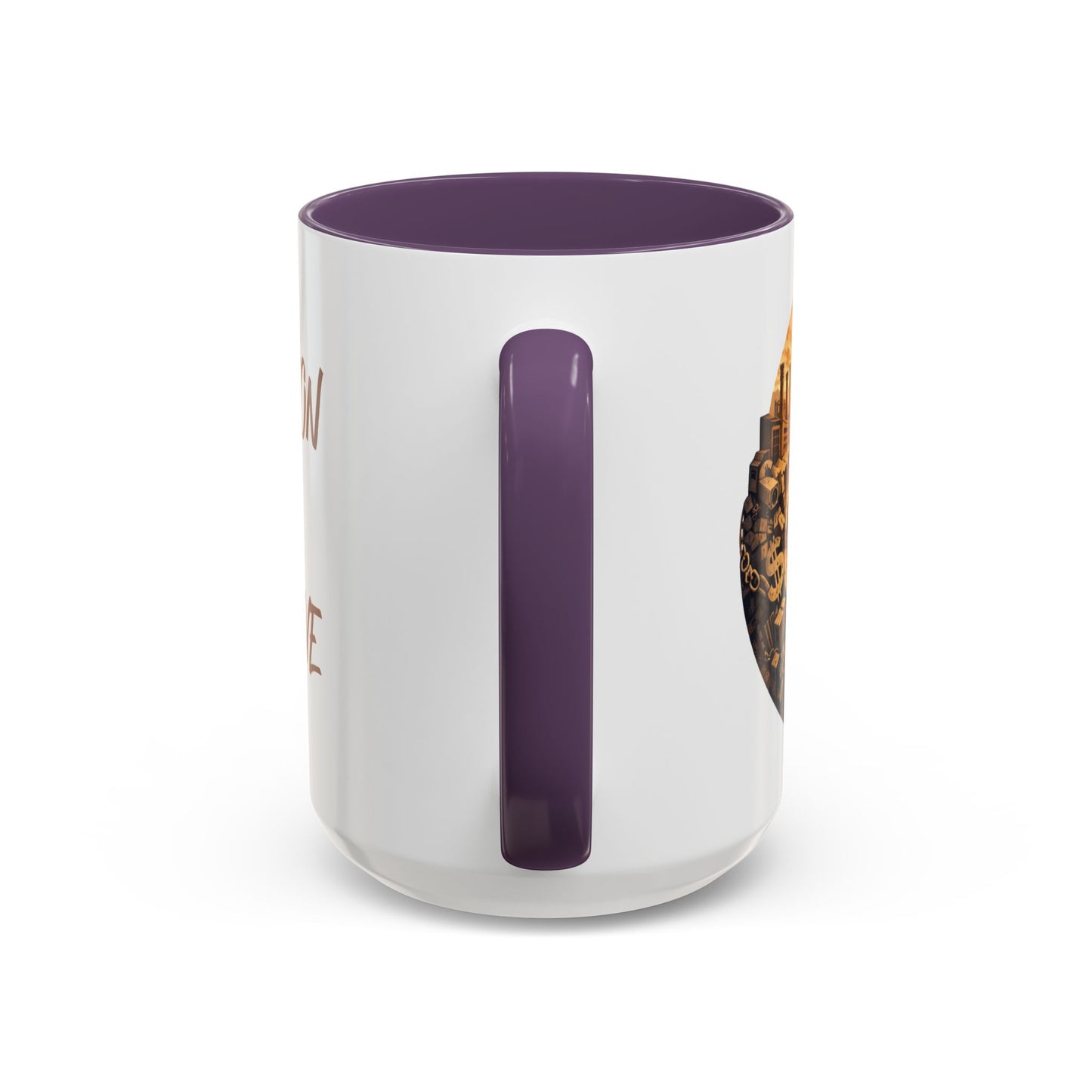 Liberation Is Collective Accent Coffee Mug - Black Handle 11/15oz