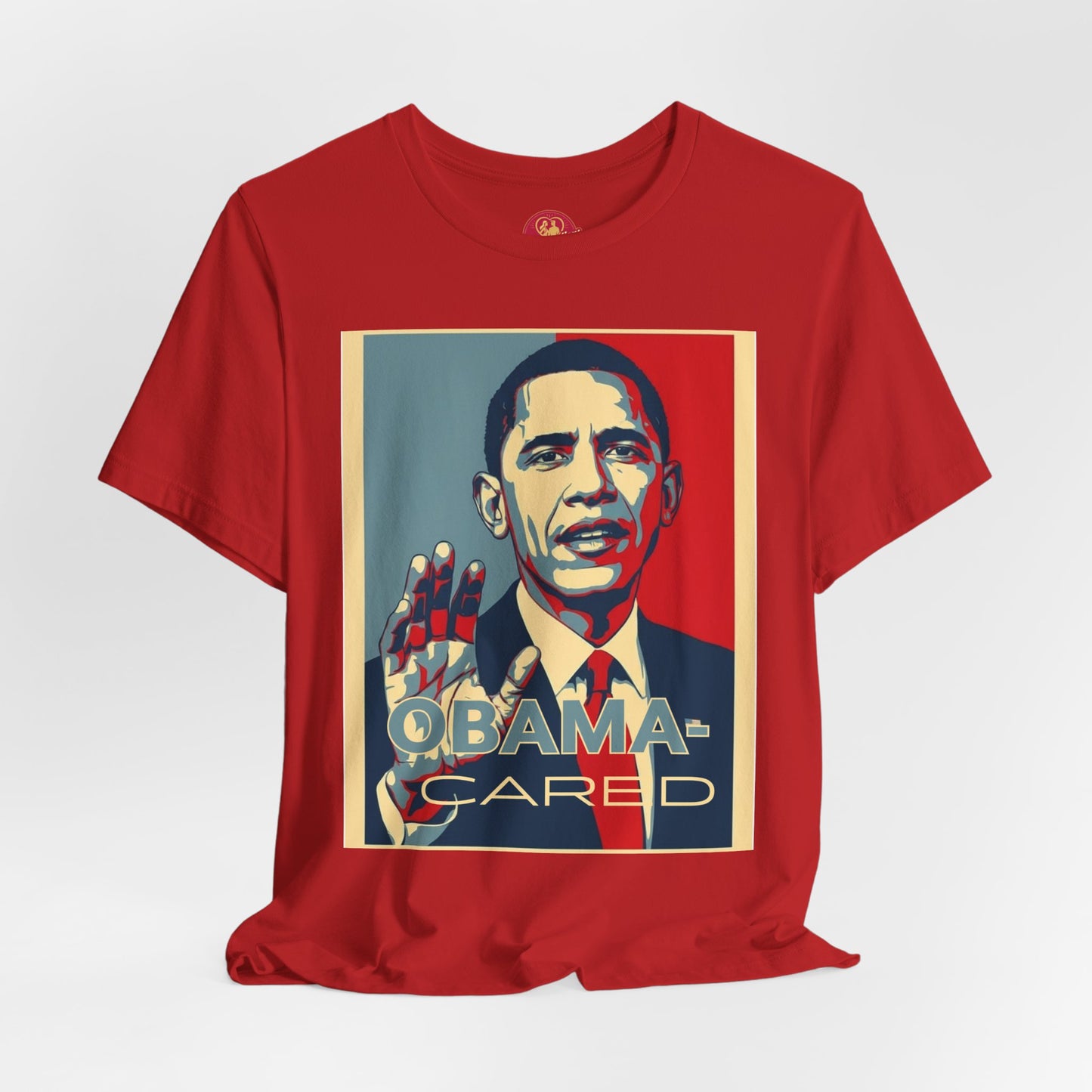 'Obama Cared' Vintage Style T-Shirt