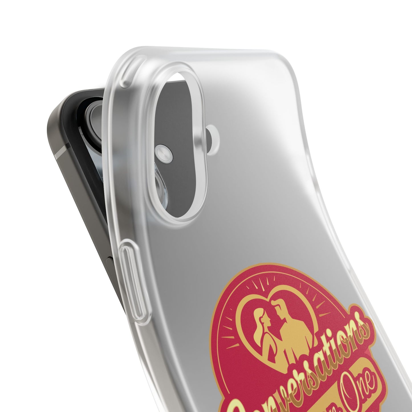 Phone Case — Conversations One on One Retro Phone Case | Slim Matte TPU for iPhone & Samsung