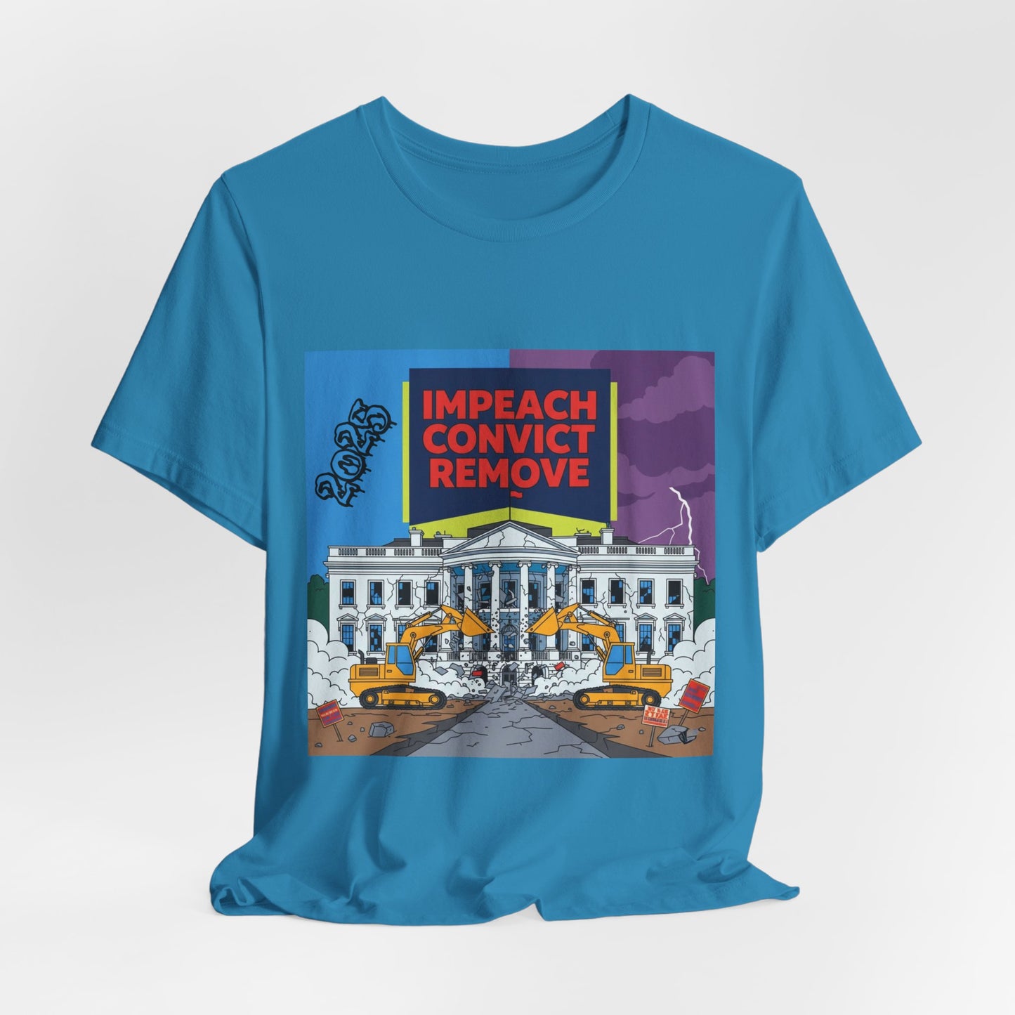 Impeach Convict Remove White House Protest Tee