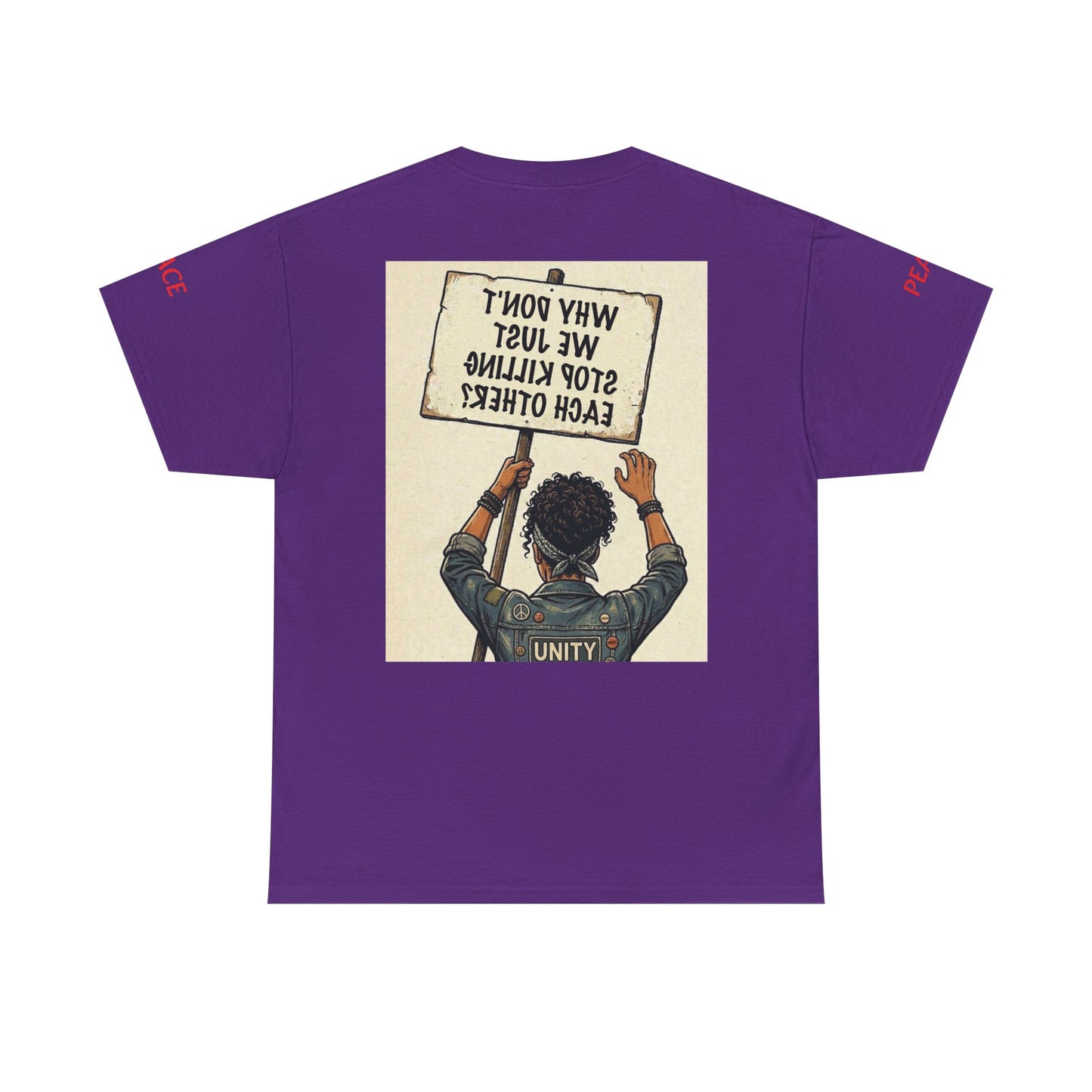 Graphic Tee — "CHOOSE PEACE" Shirt