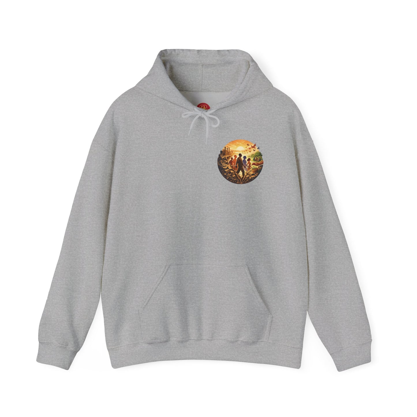 Liberation is Collective Hoodie — "We Move Forward Together" Artwork {Unisex}