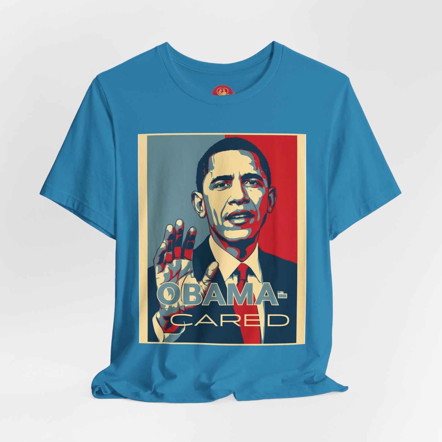 'Obama Cared' Vintage Style T-Shirt