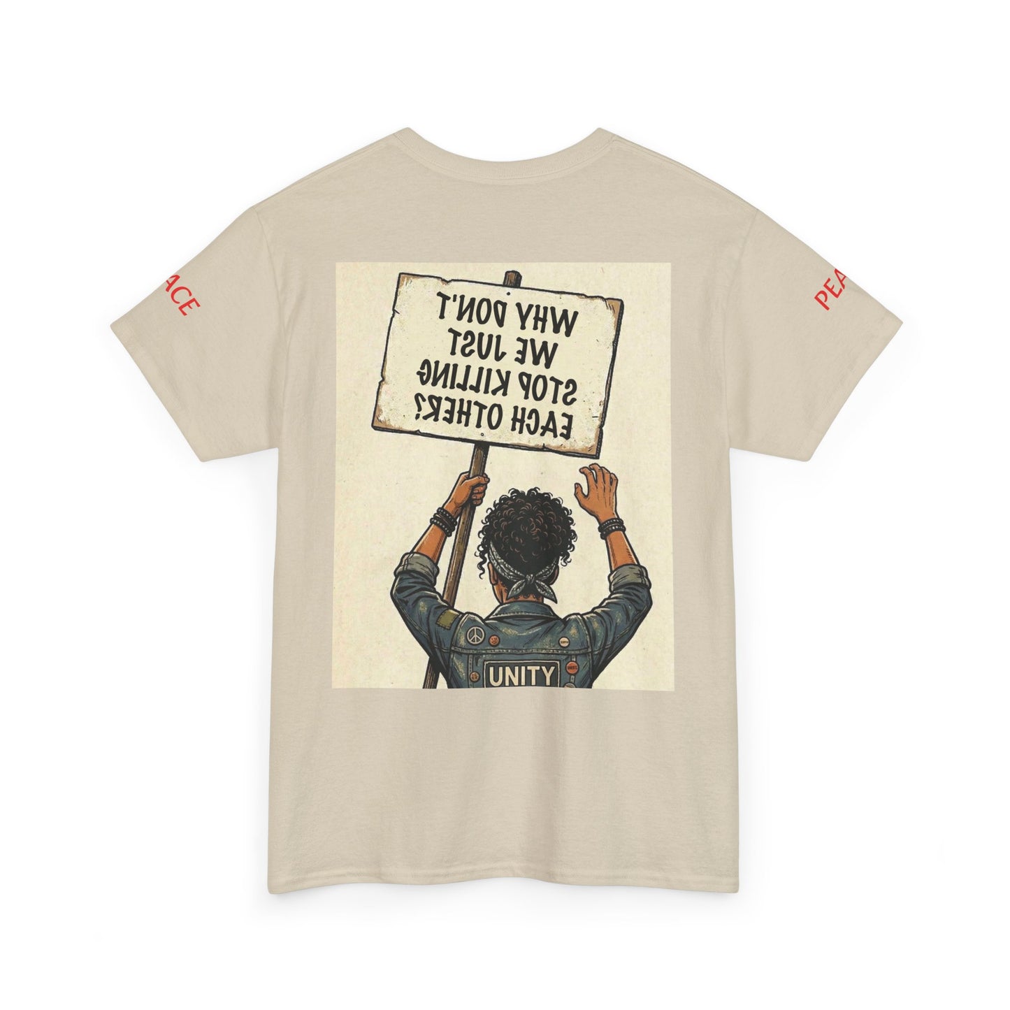 Graphic Tee — "CHOOSE PEACE" Shirt