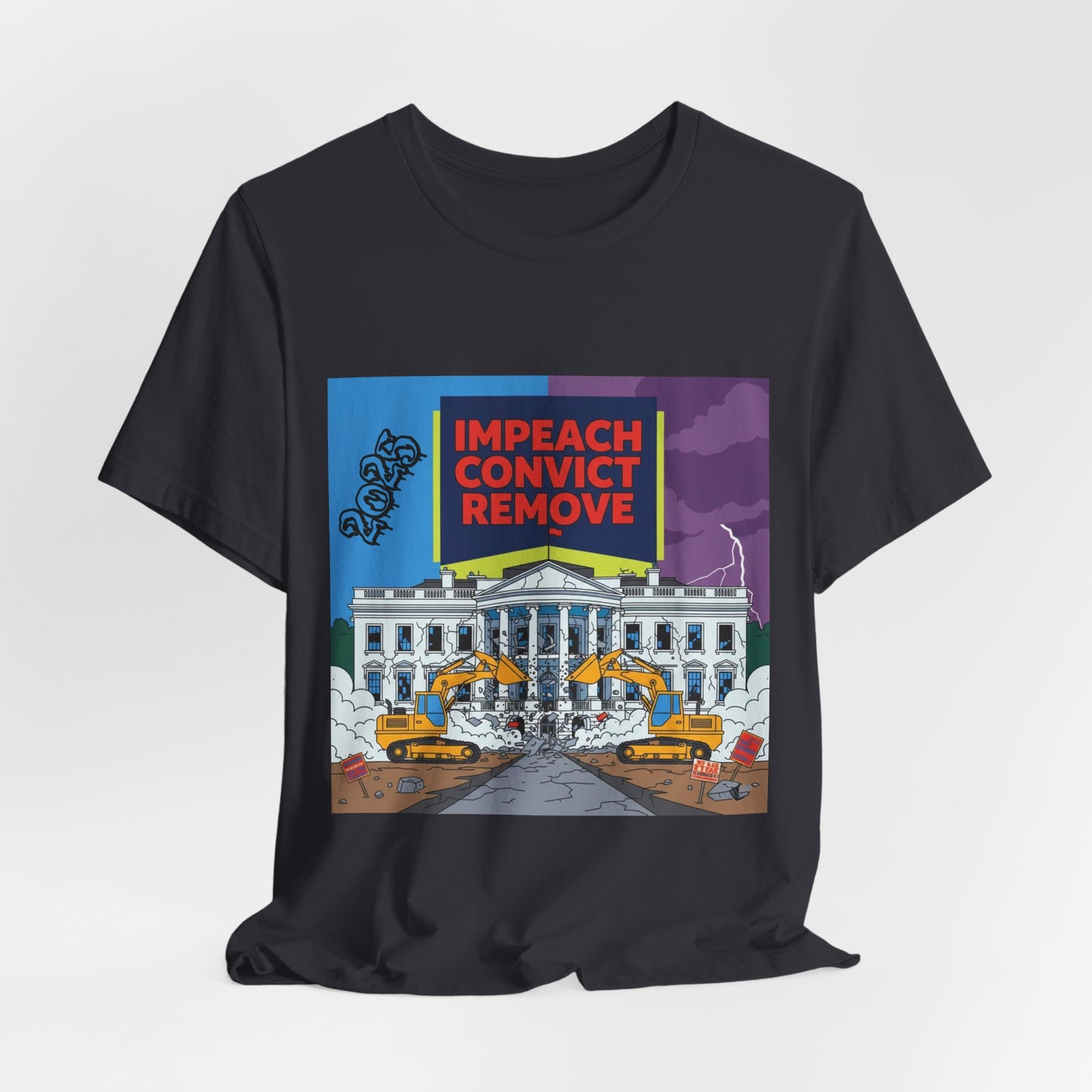 Impeach Convict Remove White House Protest Tee