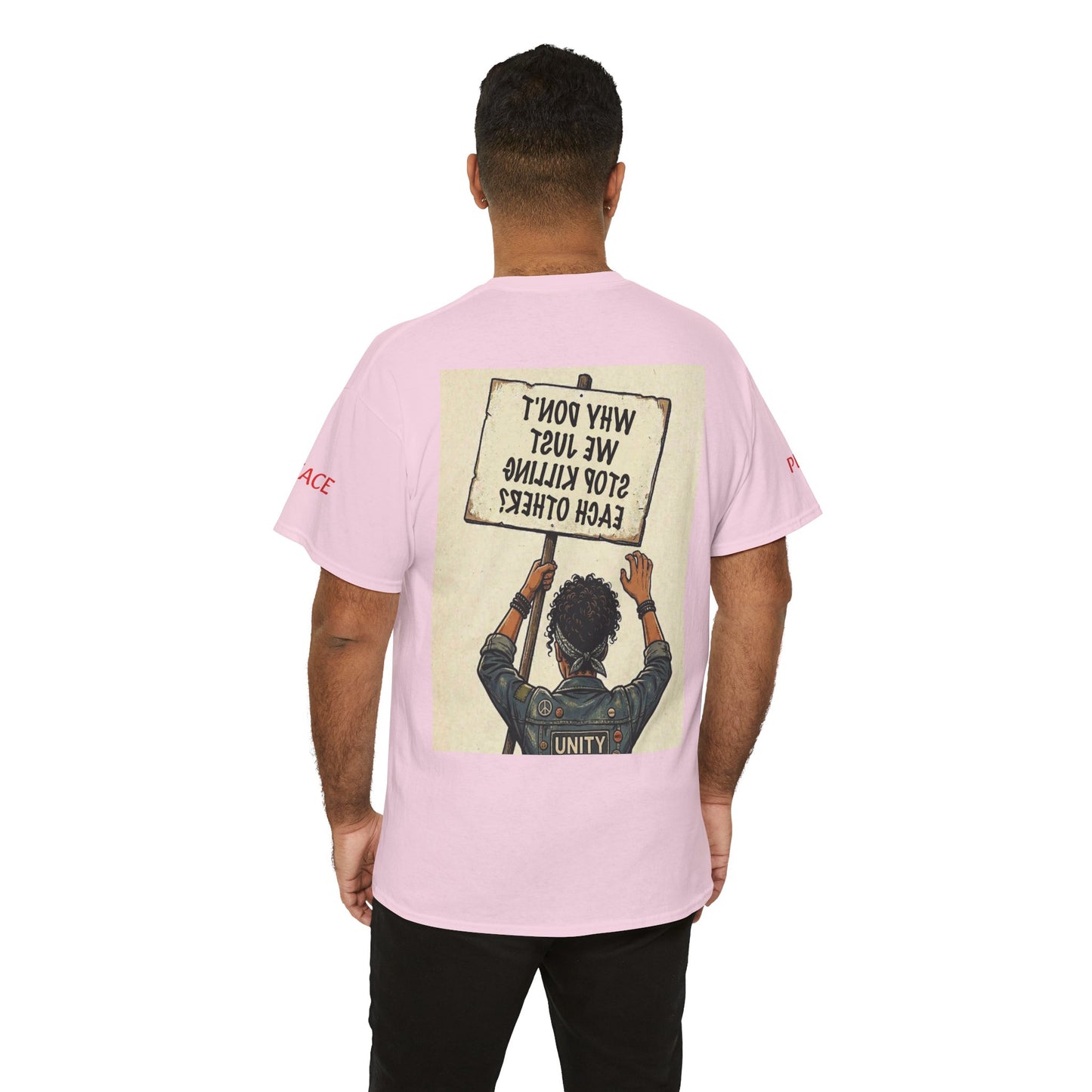 Graphic Tee — "CHOOSE PEACE" Shirt