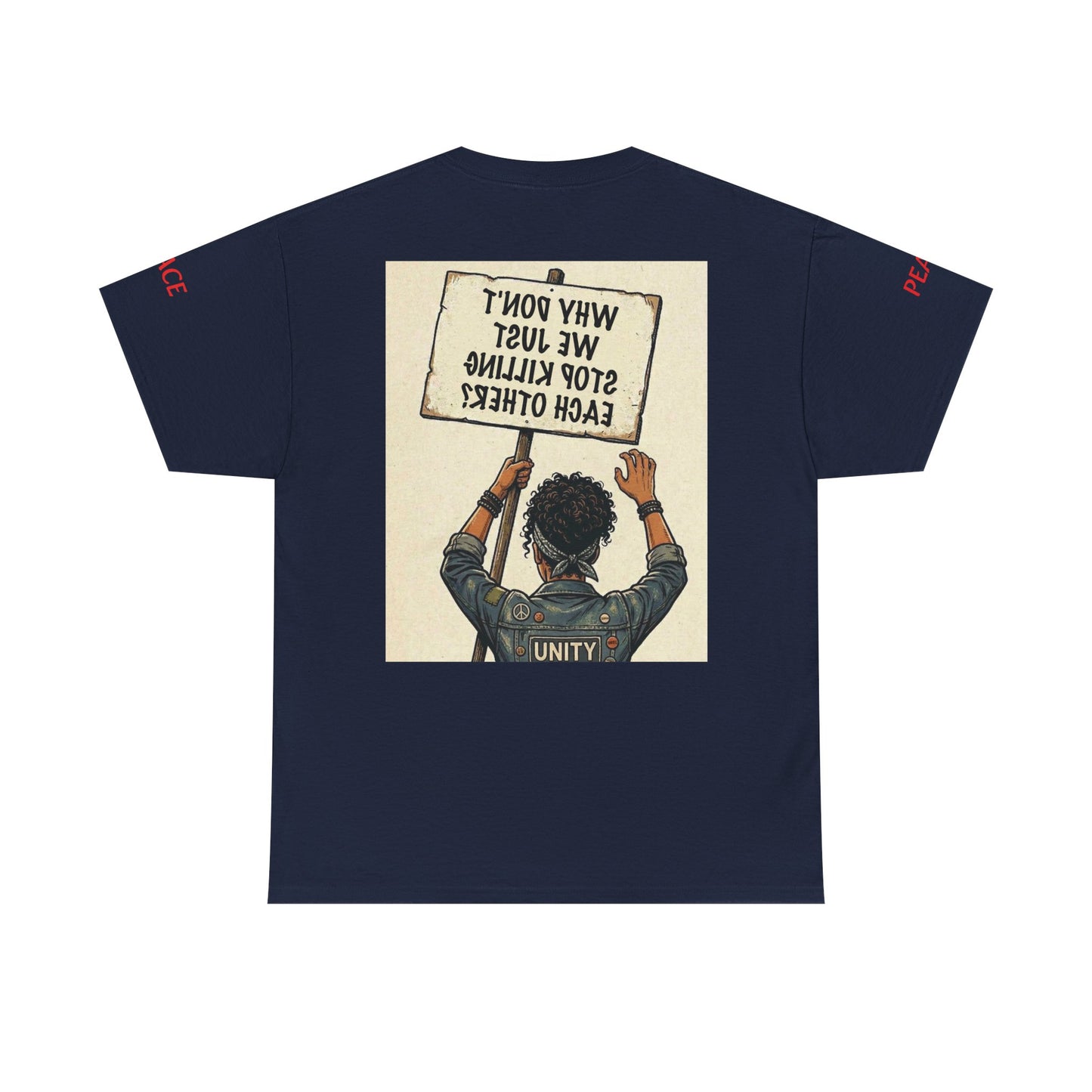 Graphic Tee — "CHOOSE PEACE" Shirt