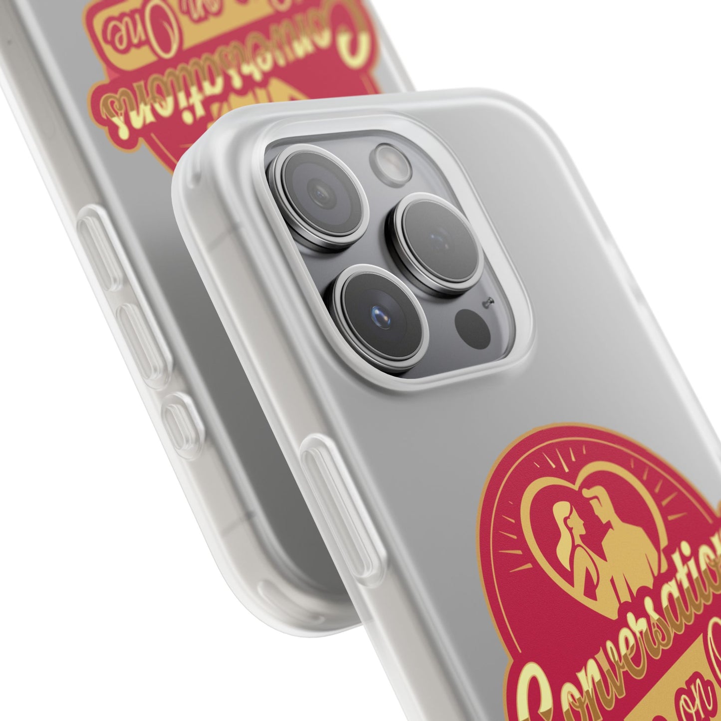 Phone Case — Conversations One on One Retro Phone Case | Slim Matte TPU for iPhone & Samsung