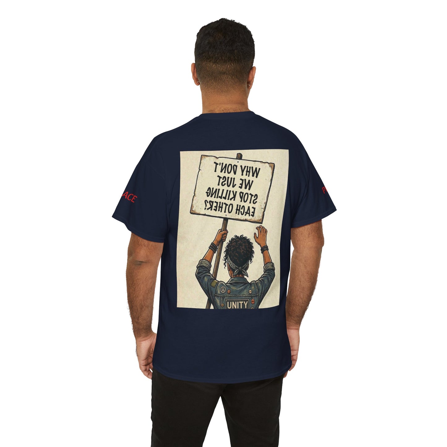 Graphic Tee — "CHOOSE PEACE" Shirt