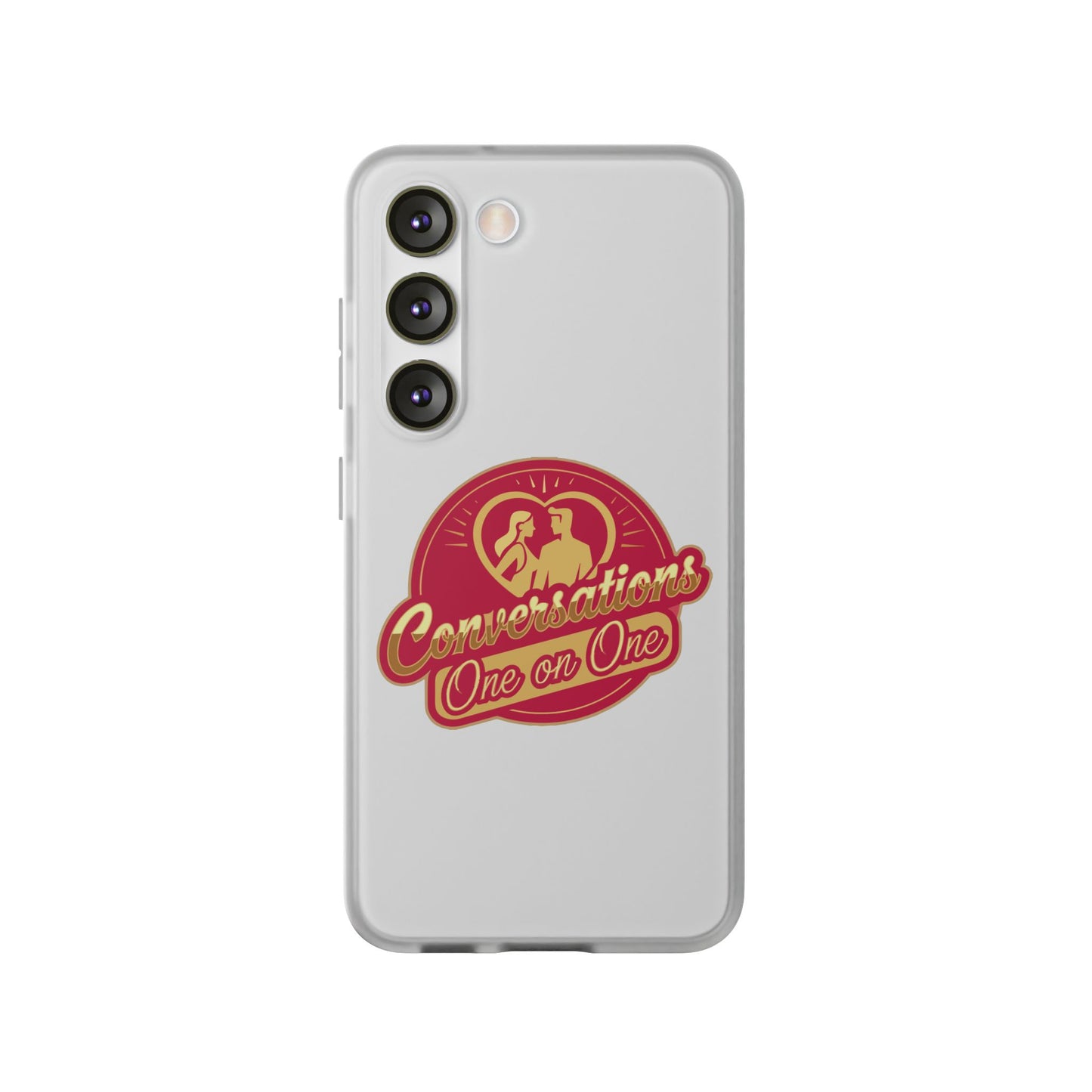 Phone Case — Conversations One on One Retro Phone Case | Slim Matte TPU for iPhone & Samsung