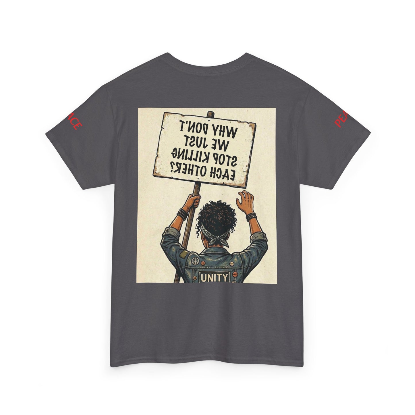 Graphic Tee — "CHOOSE PEACE" Shirt