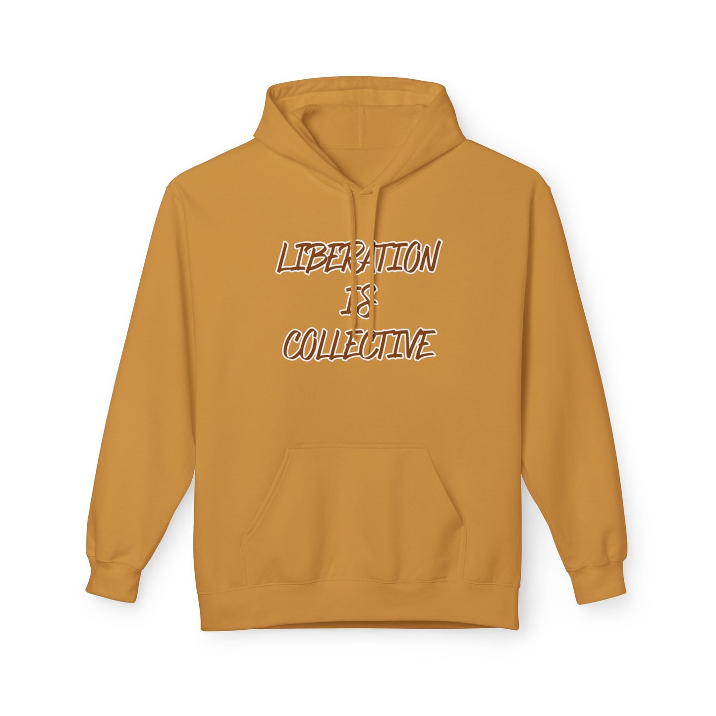 Liberation Is Collective Hoodie — Sunrise Solidarity Graphic Hoodie