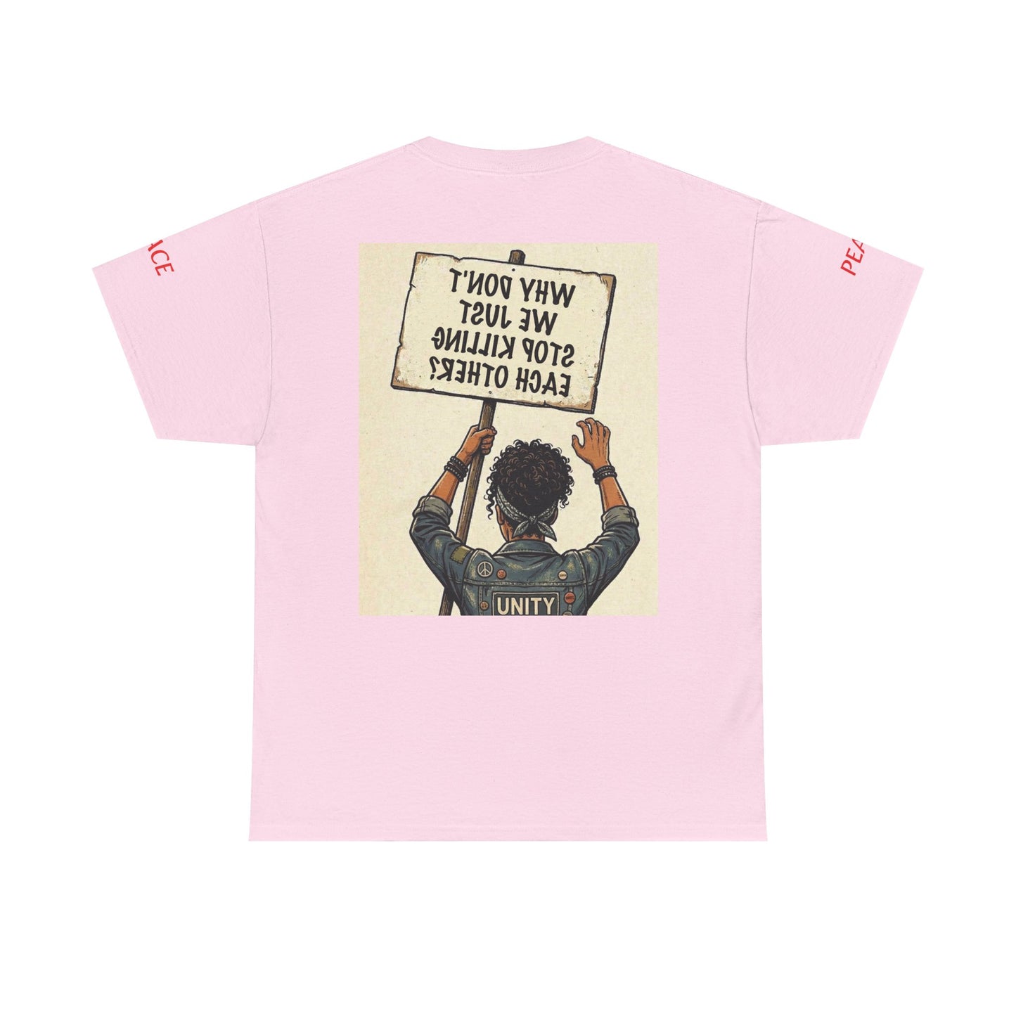 Graphic Tee — "CHOOSE PEACE" Shirt