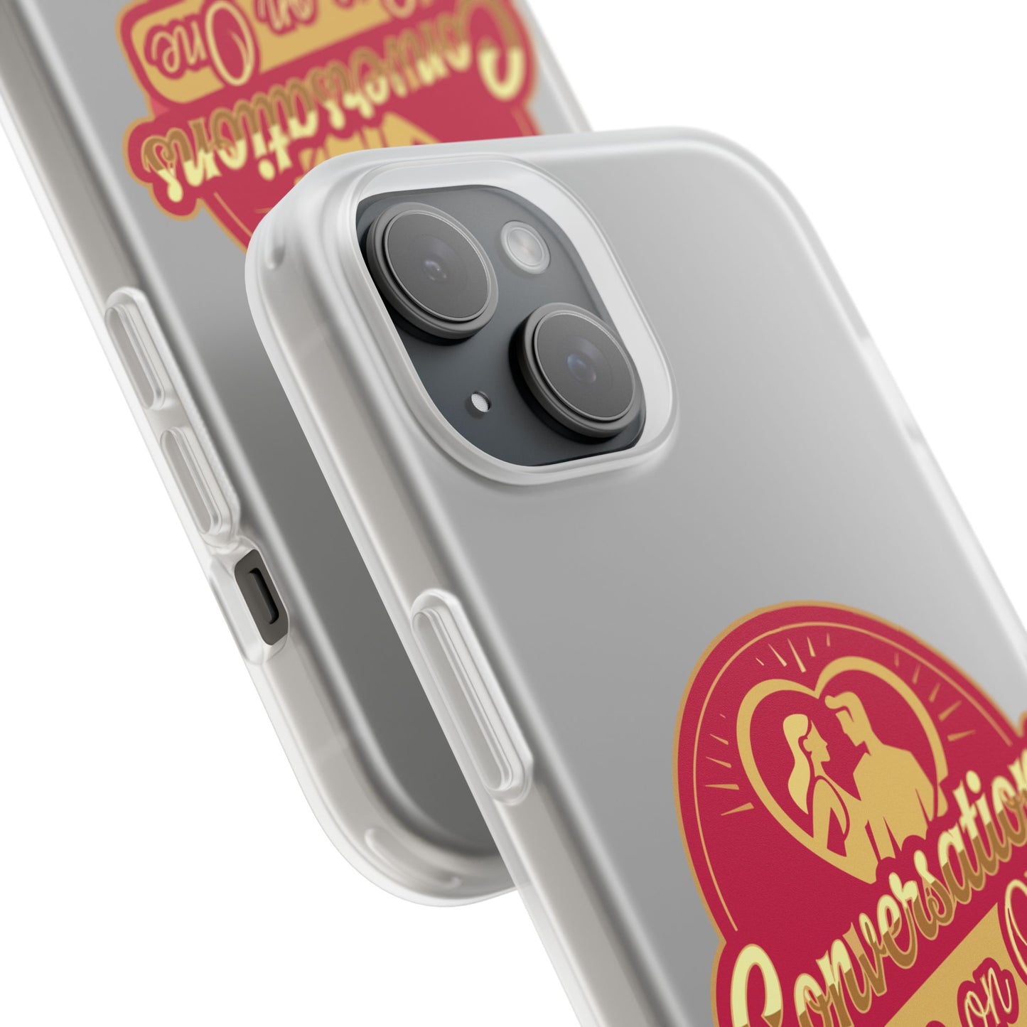 Phone Case — Conversations One on One Retro Phone Case | Slim Matte TPU for iPhone & Samsung