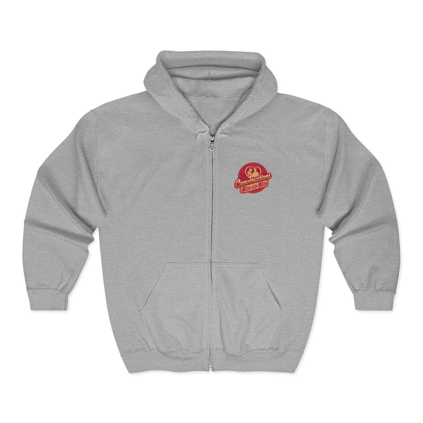 Zip Hoodie — 'Obama Cared' Graphic Full‑Zip Sweatshirt