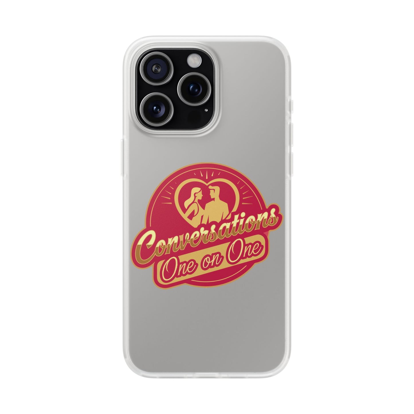 Phone Case — Conversations One on One Retro Phone Case | Slim Matte TPU for iPhone & Samsung
