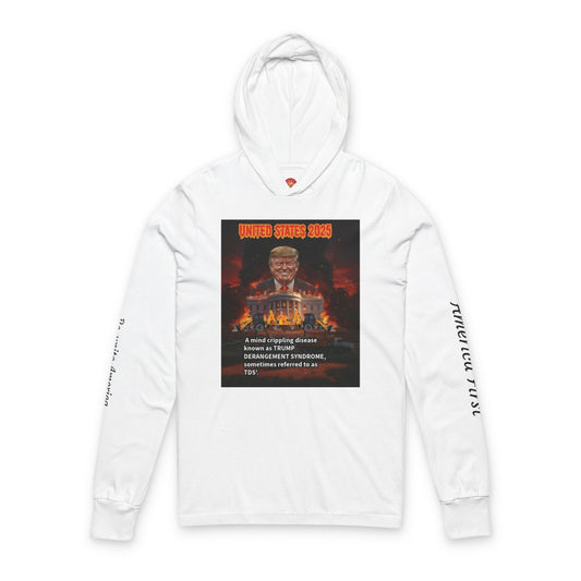 2025 White House Coming Down – Unisex Hooded Long Sleeve Tee