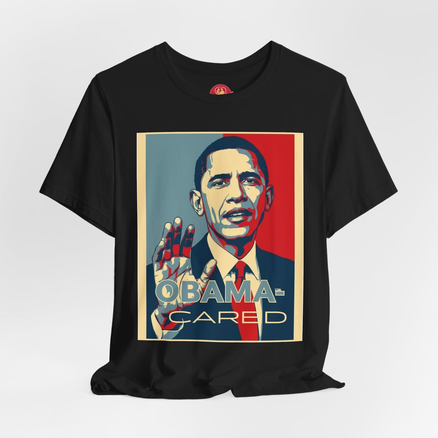 'Obama Cared' Vintage Style T-Shirt