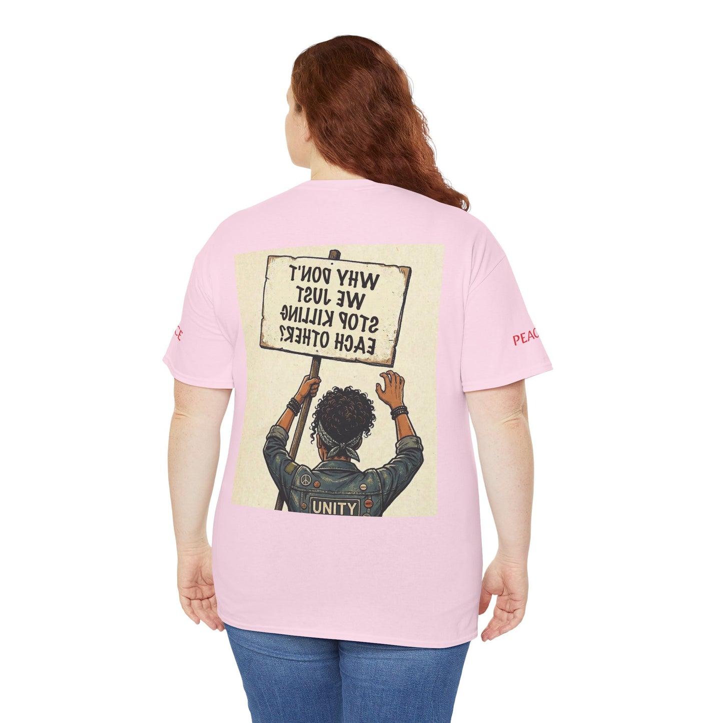 Graphic Tee — "CHOOSE PEACE" Shirt