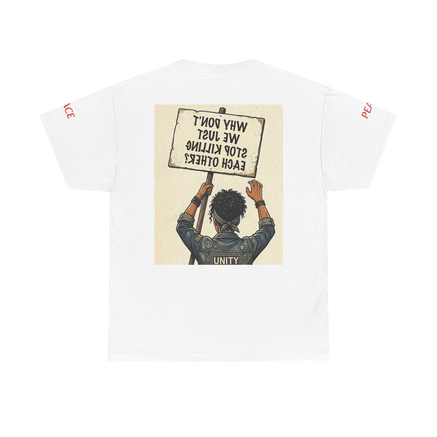 Graphic Tee — "CHOOSE PEACE" Shirt