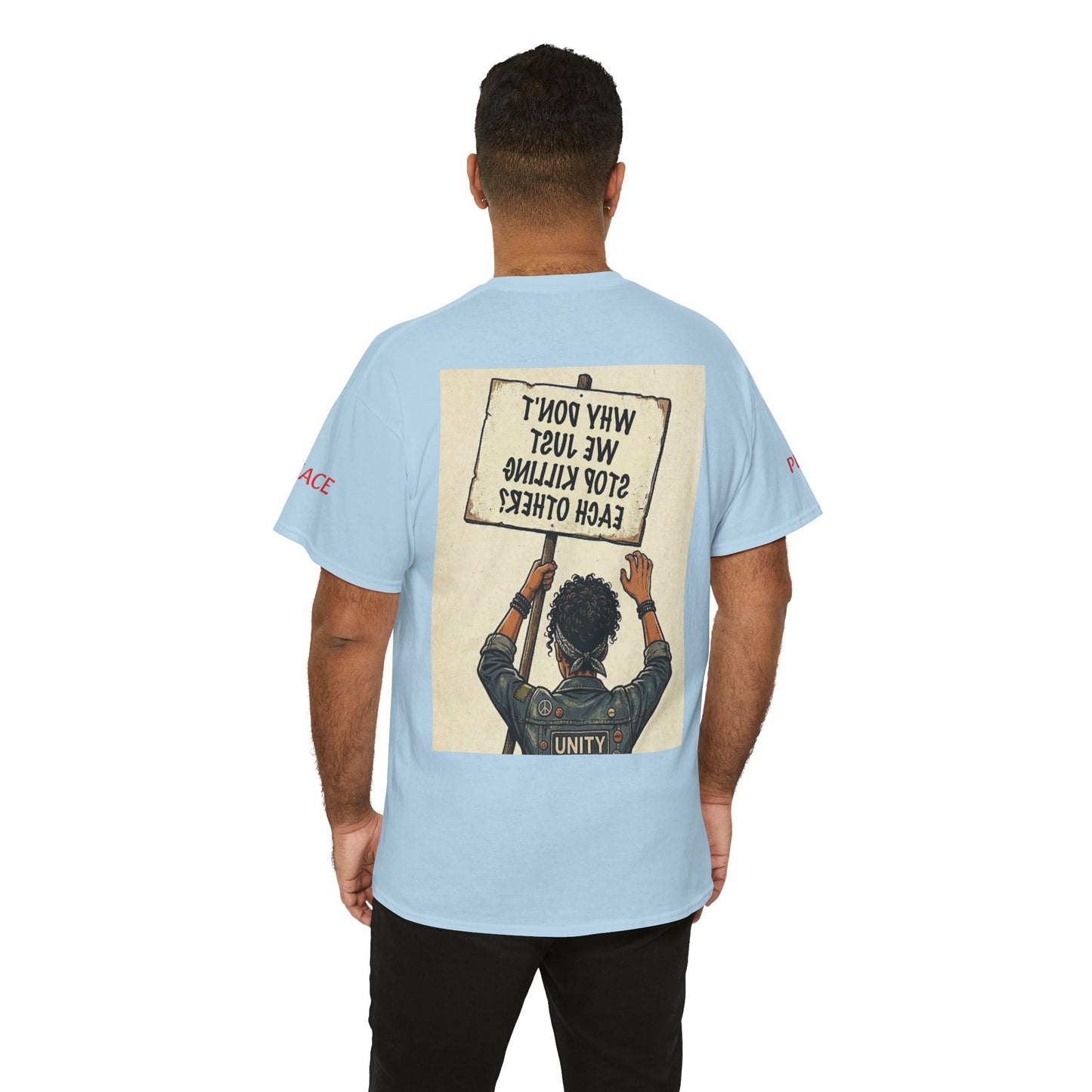 Graphic Tee — "CHOOSE PEACE" Shirt