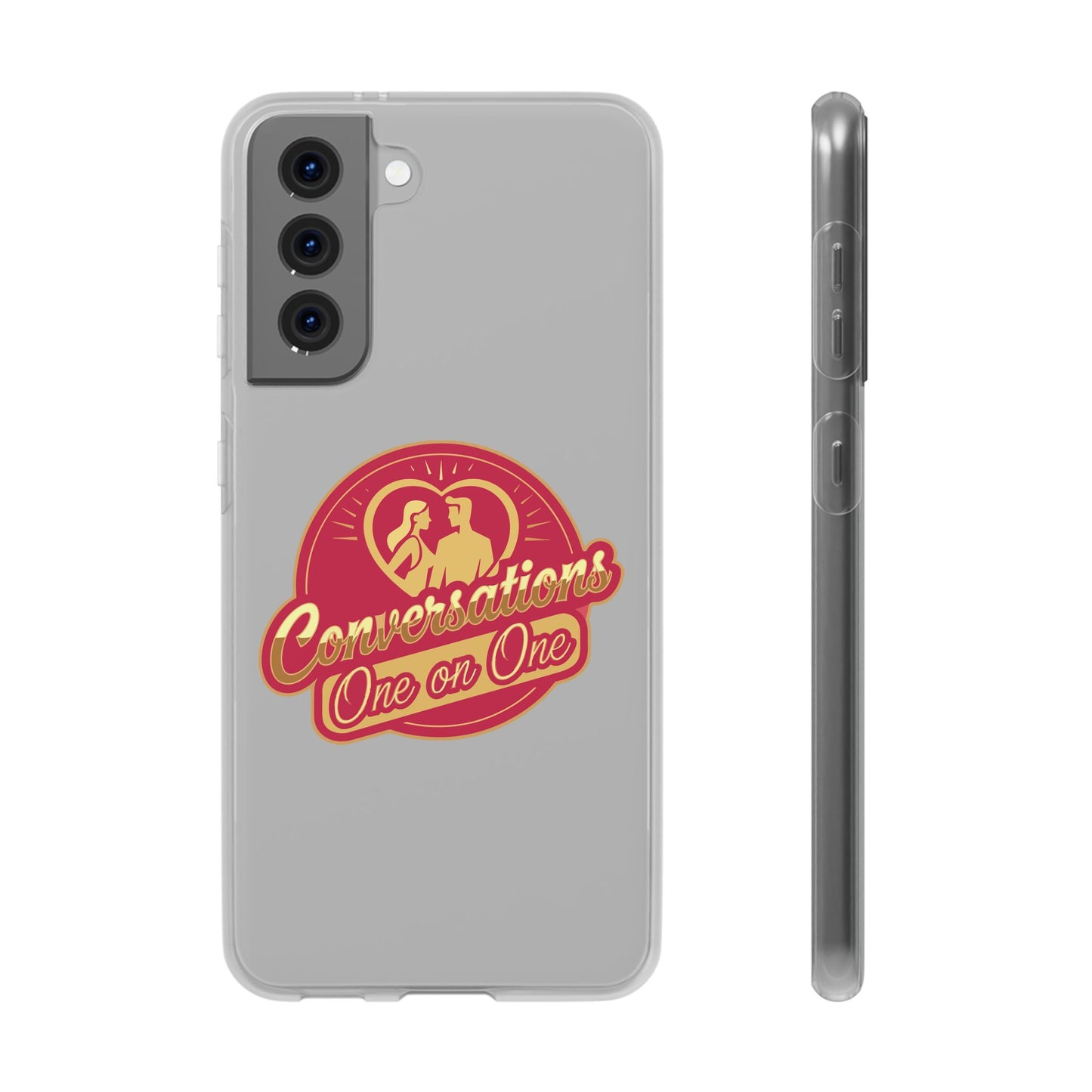 Phone Case — Conversations One on One Retro Phone Case | Slim Matte TPU for iPhone & Samsung