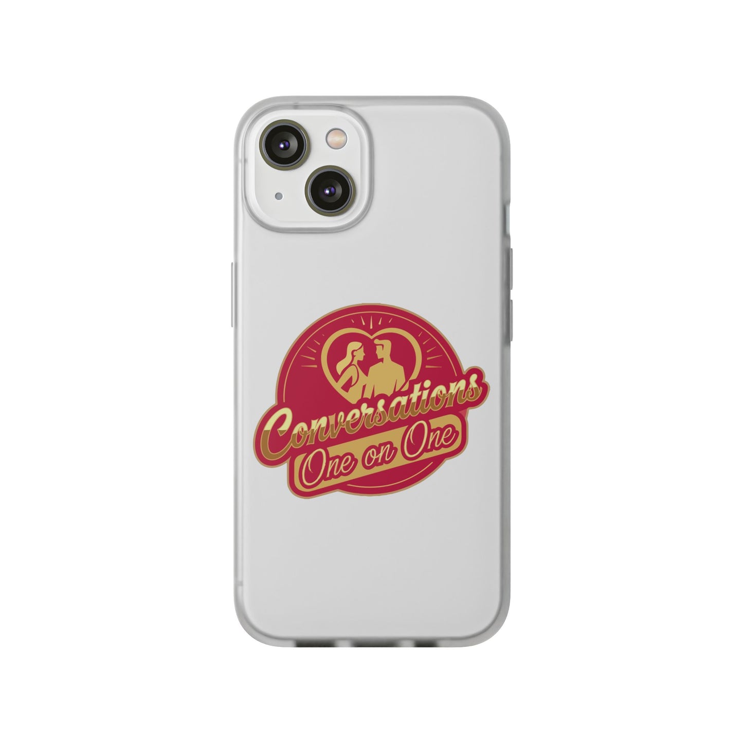Phone Case — Conversations One on One Retro Phone Case | Slim Matte TPU for iPhone & Samsung