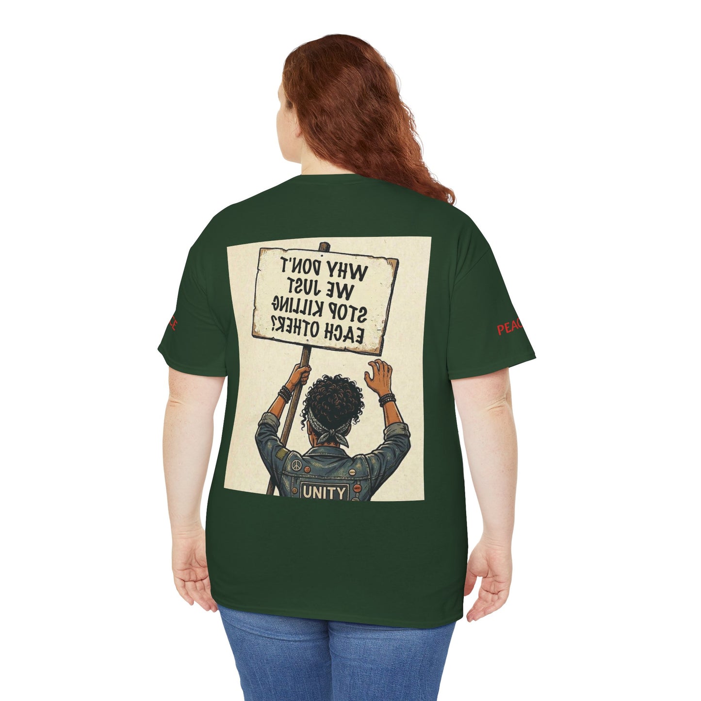 Graphic Tee — "CHOOSE PEACE" Shirt