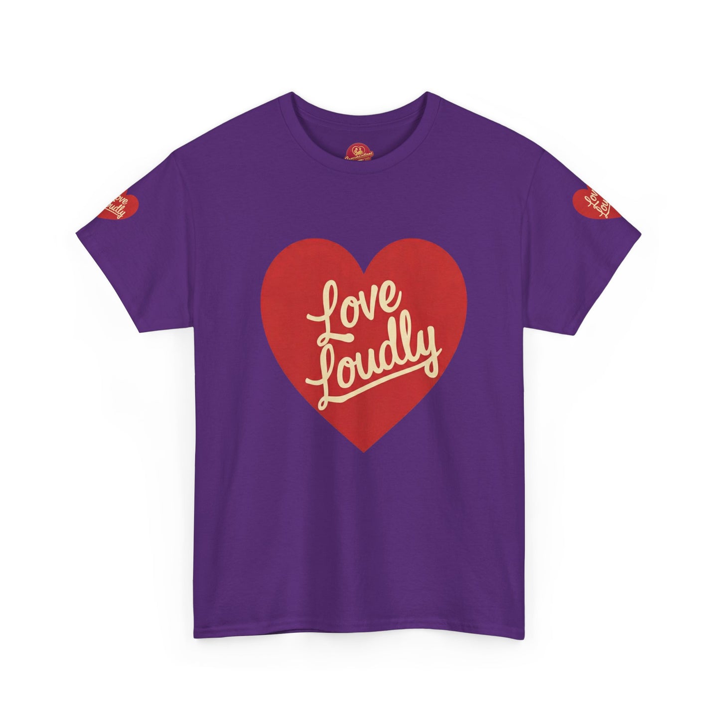 Love Loudly Heart T-Shirt
