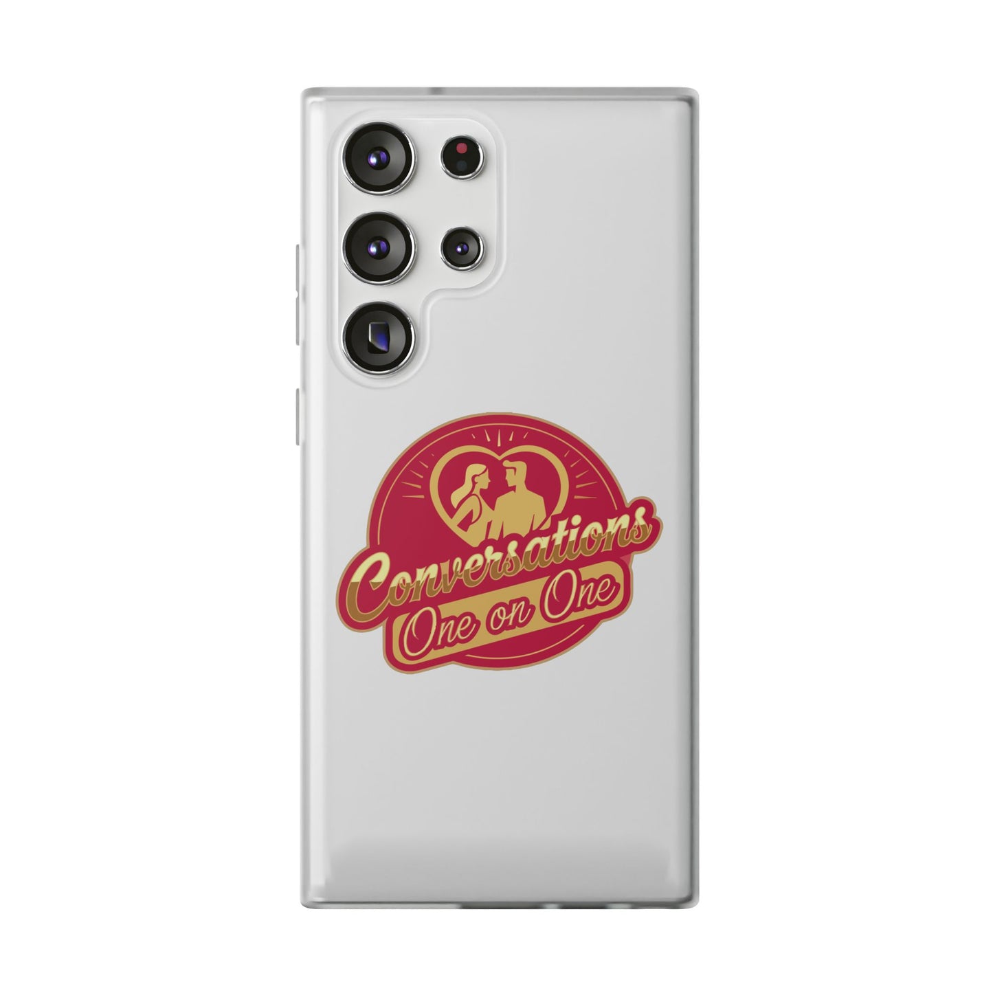 Phone Case — Conversations One on One Retro Phone Case | Slim Matte TPU for iPhone & Samsung