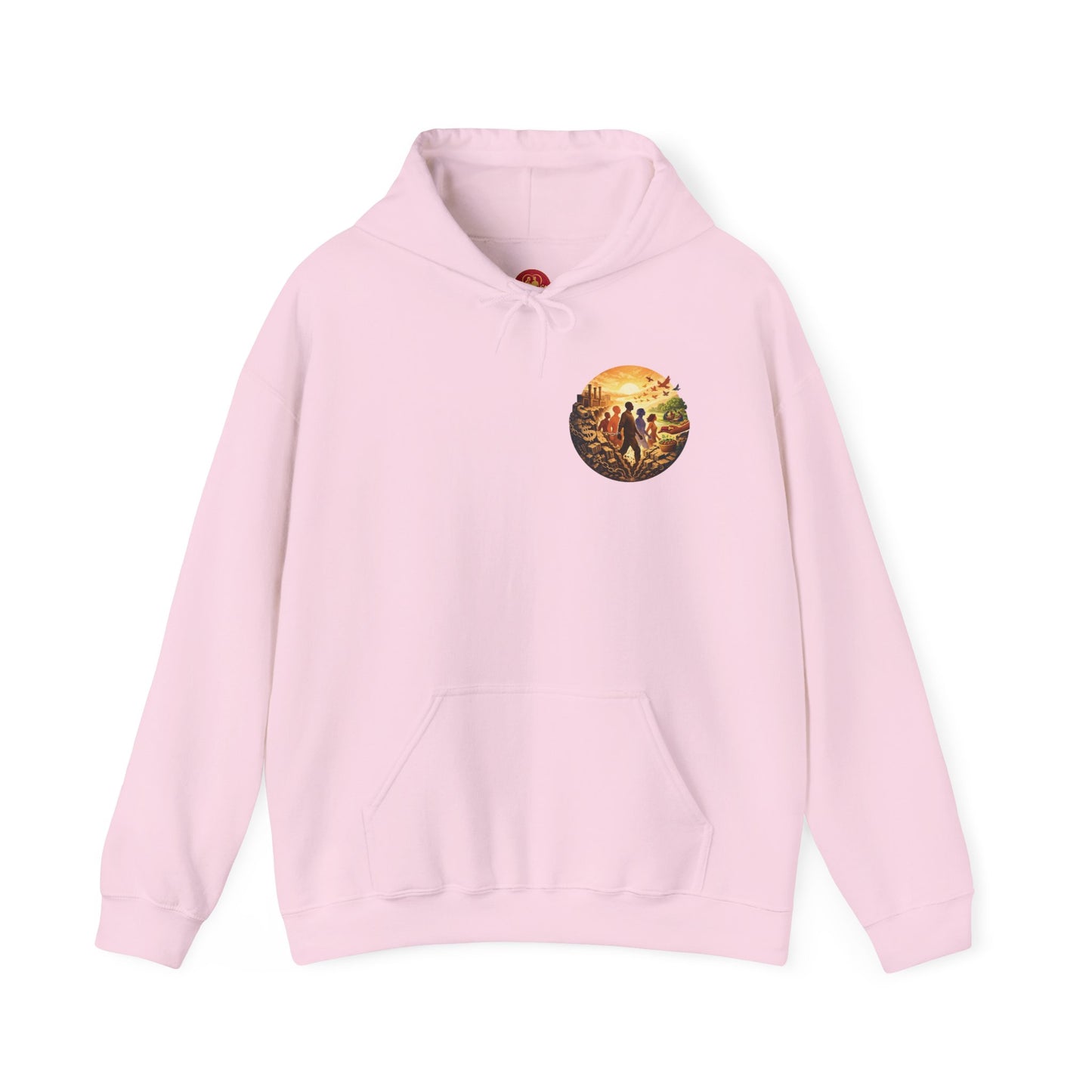 Liberation is Collective Hoodie — "We Move Forward Together" Artwork {Unisex}
