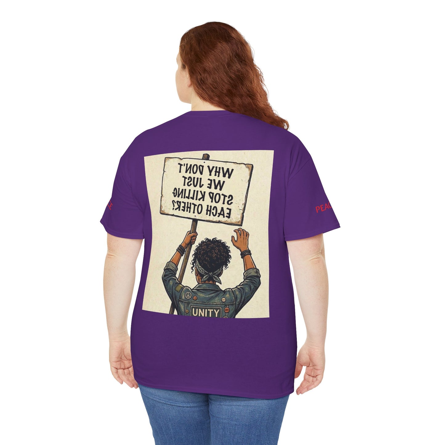 Graphic Tee — "CHOOSE PEACE" Shirt
